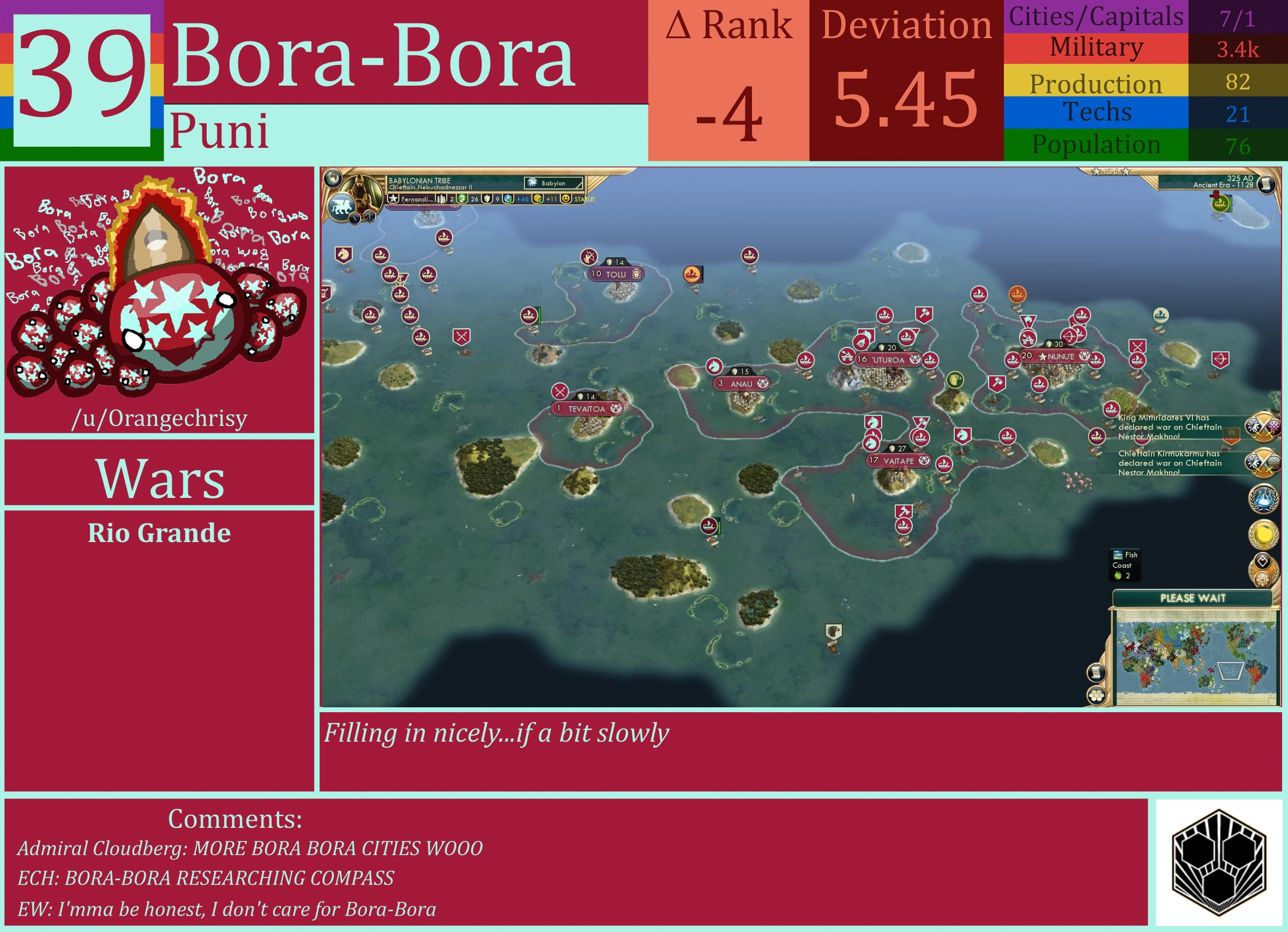 CBR In-Game Screenshot of Bora Bora