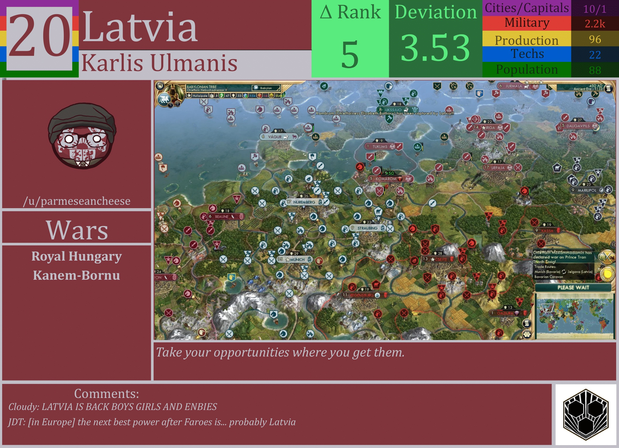 CBR In-Game Screenshot of Latvia