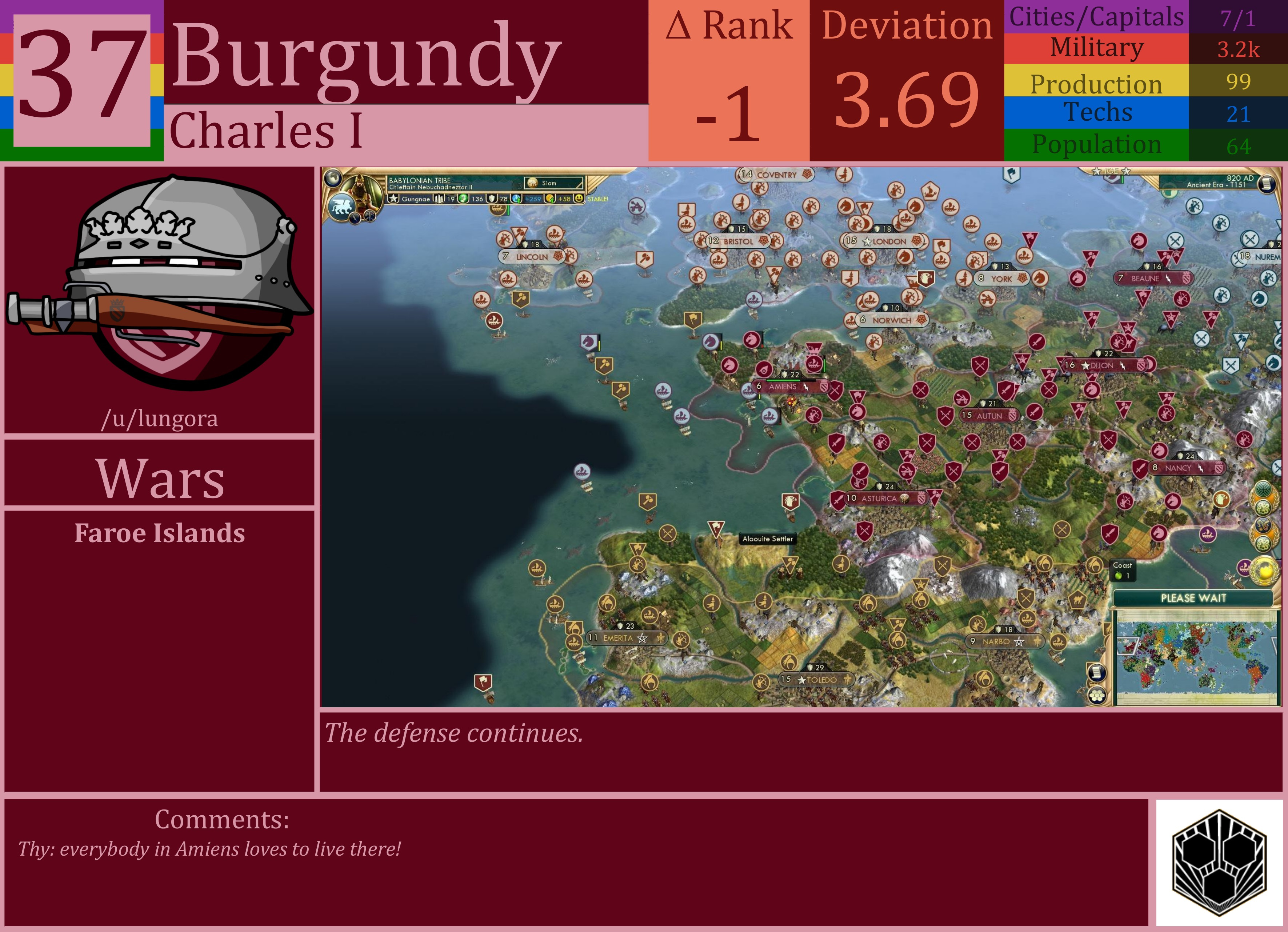 CBR In-Game Screenshot of Burgundy