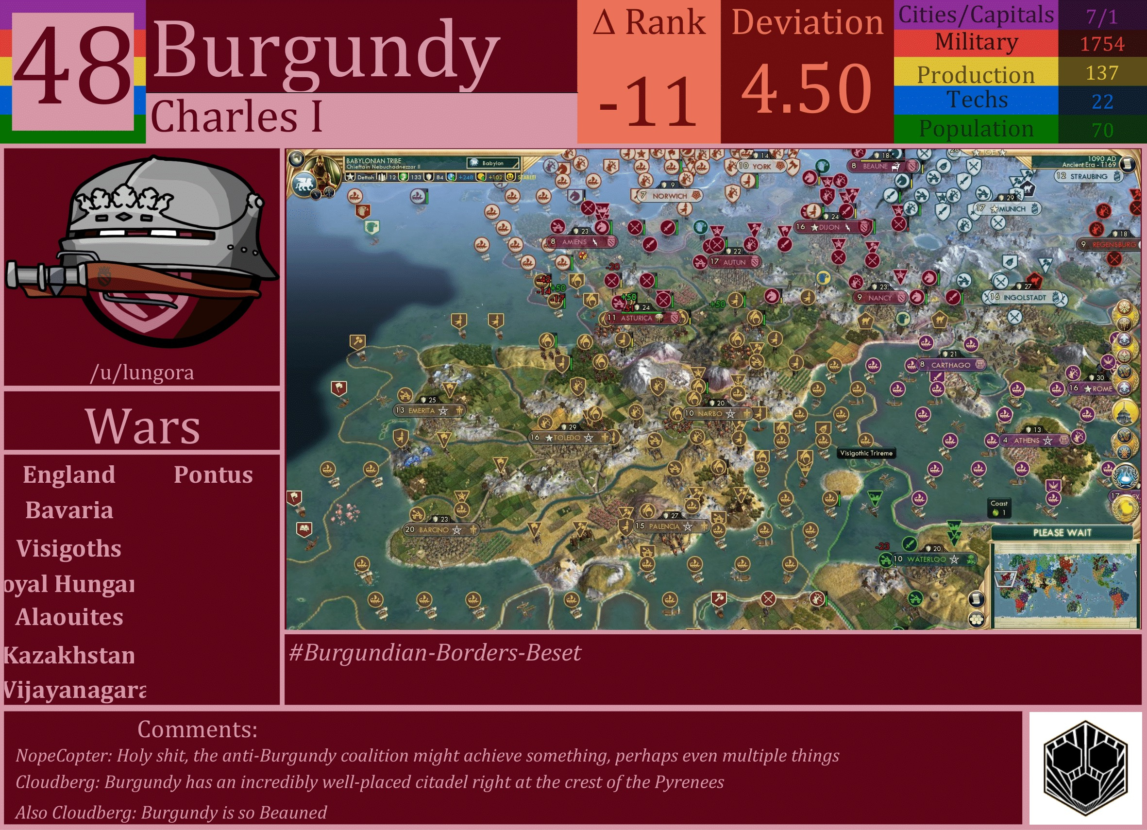 CBR In-Game Screenshot of Burgundy
