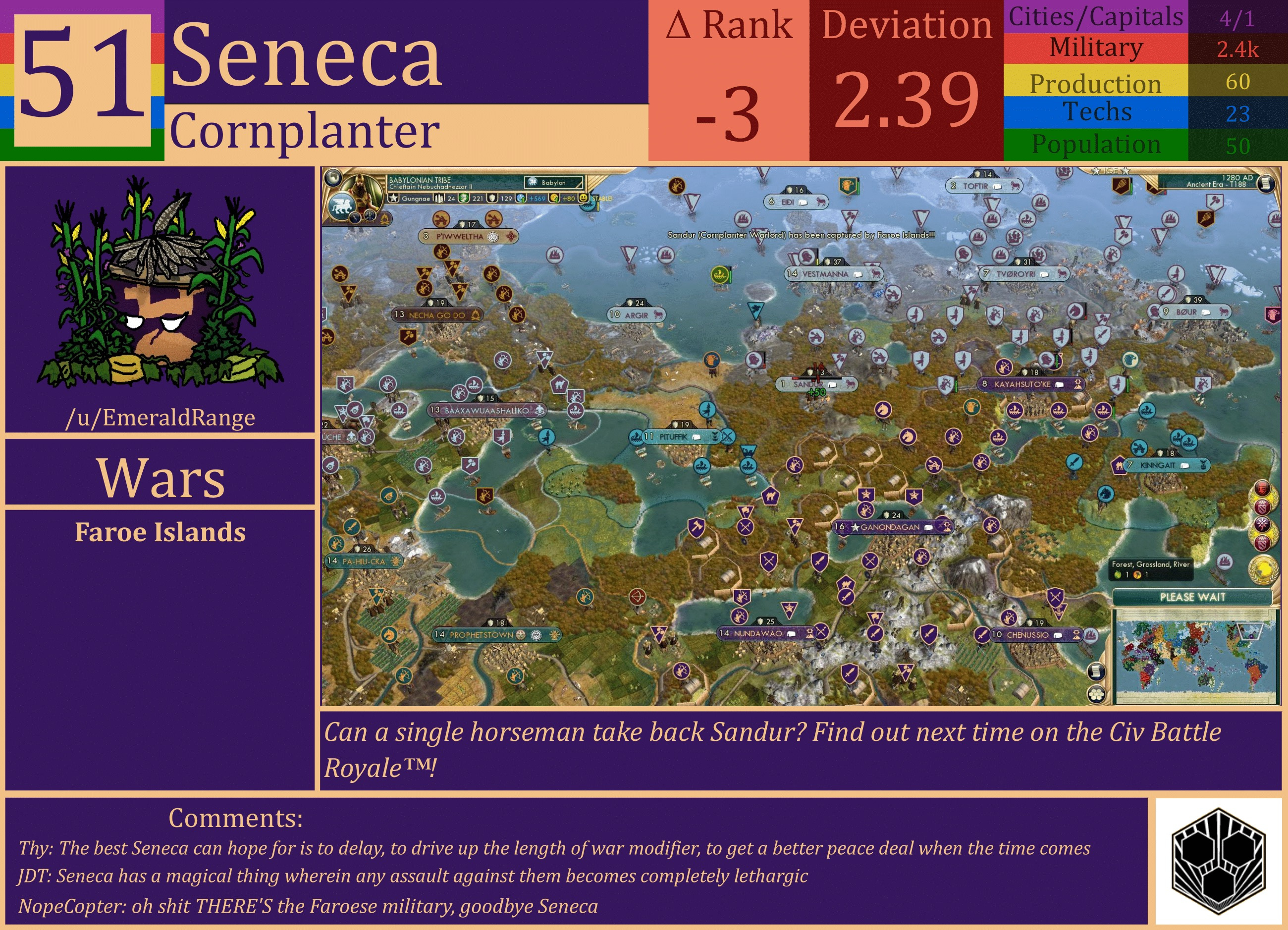 CBR In-Game Screenshot of Seneca