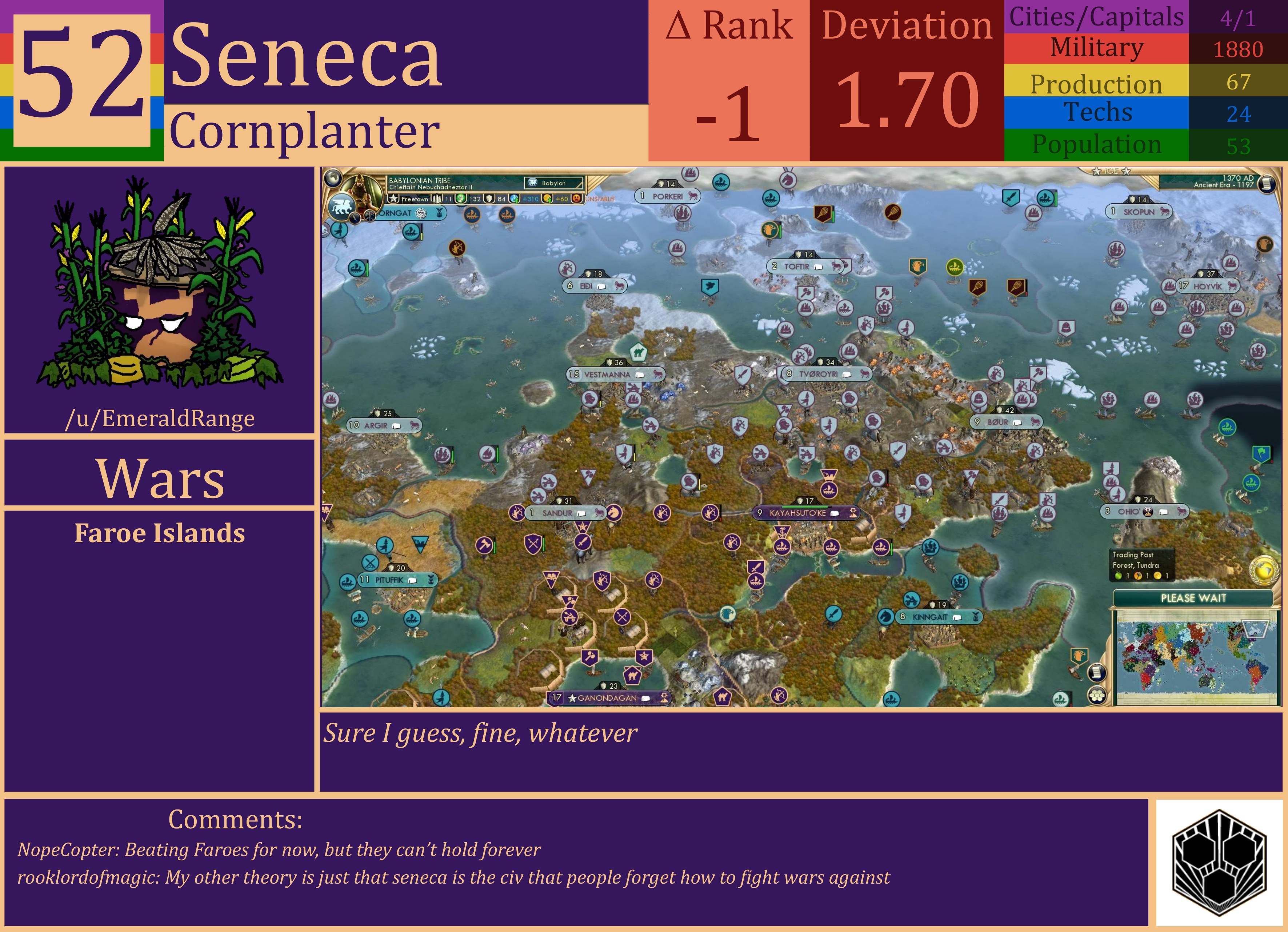 CBR In-Game Screenshot of Seneca