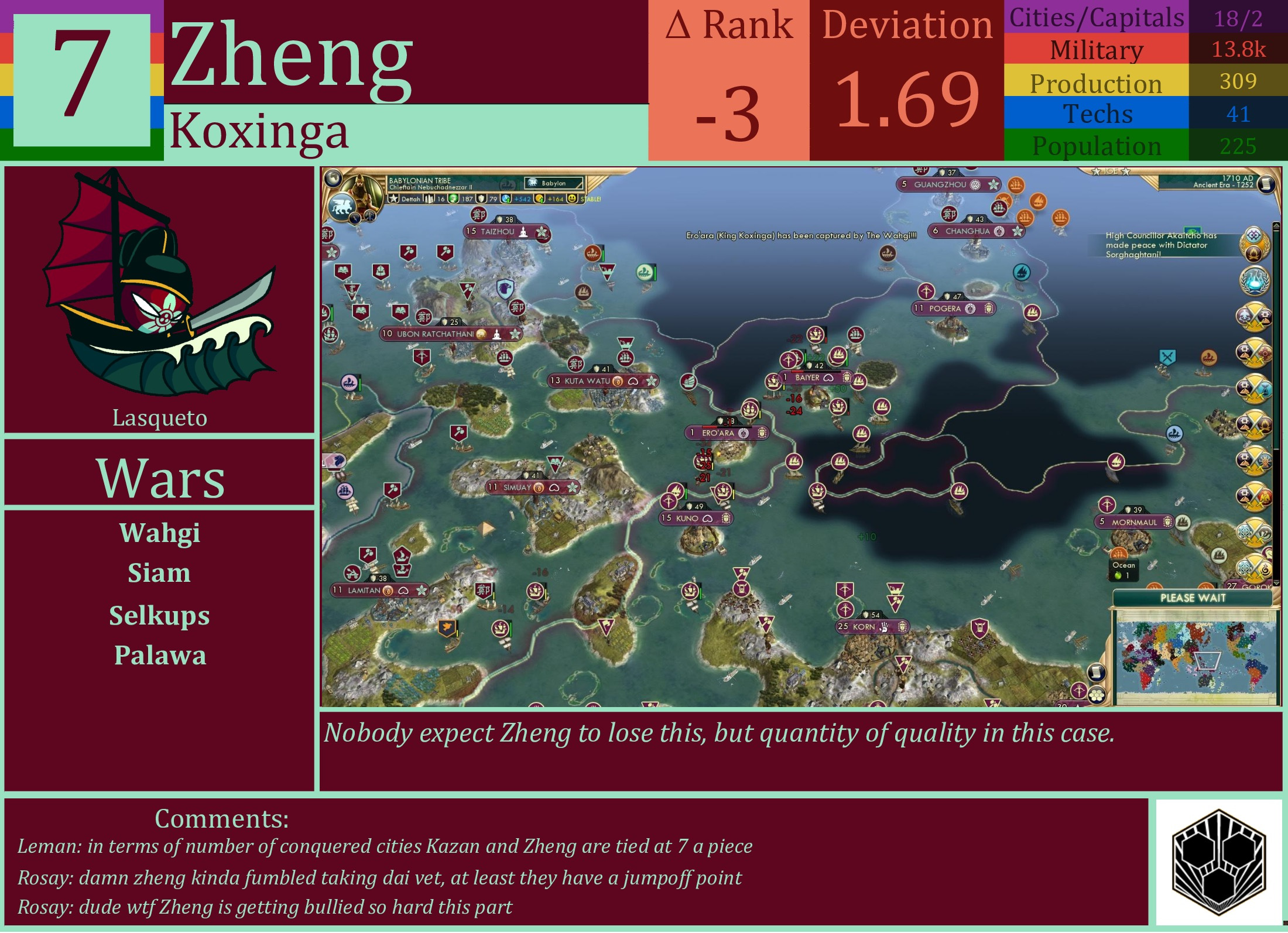 CBR In-Game Screenshot of Zheng