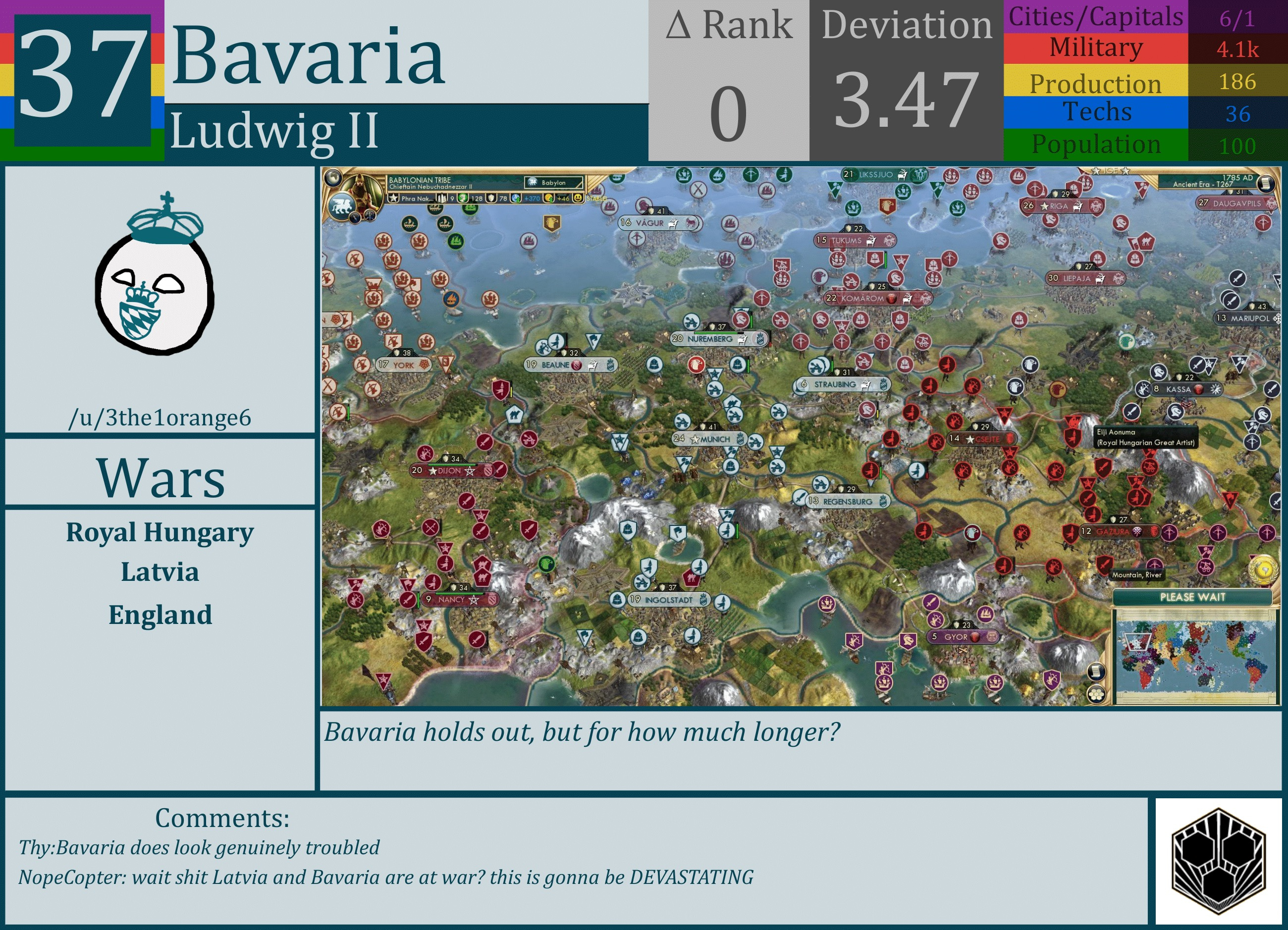 CBR In-Game Screenshot of Bavaria