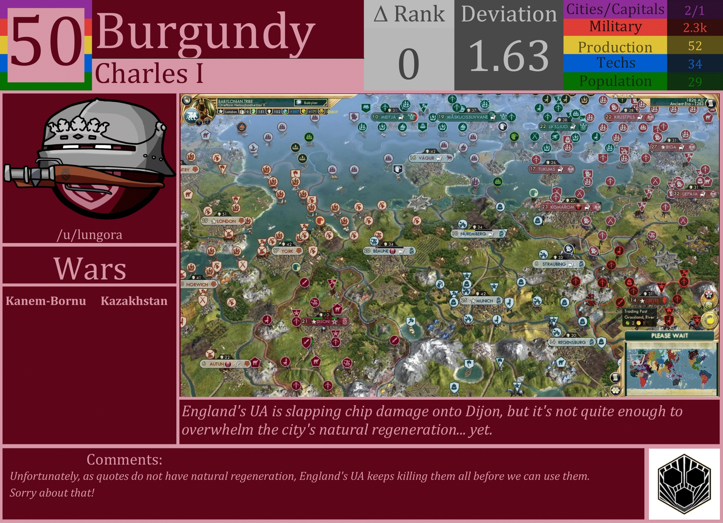 CBR In-Game Screenshot of Burgundy