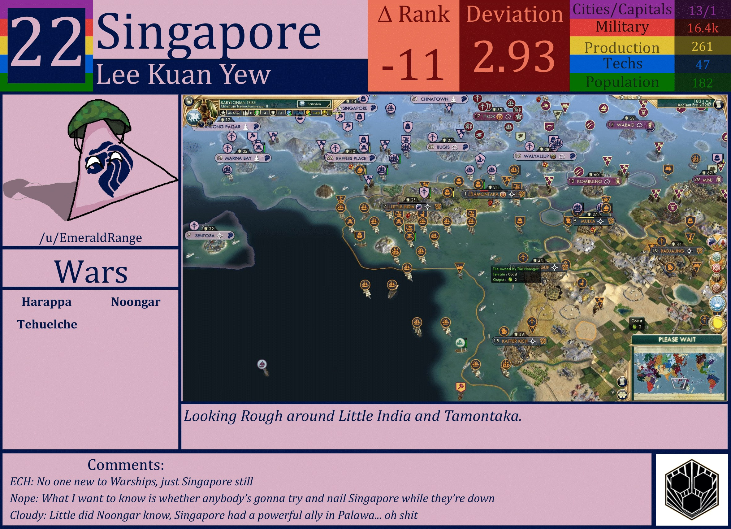 CBR In-Game Screenshot of Singapore