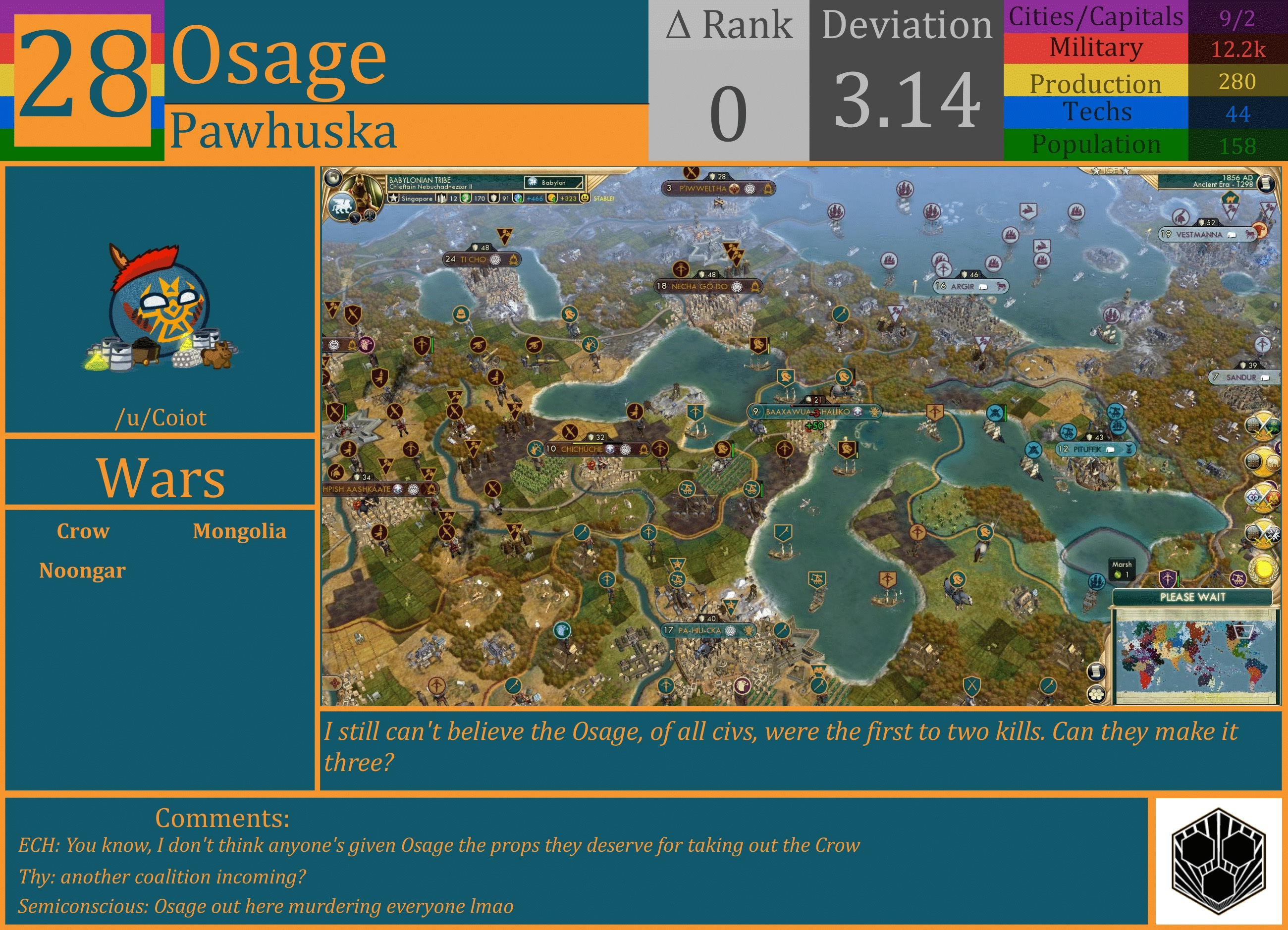 CBR In-Game Screenshot of Osage