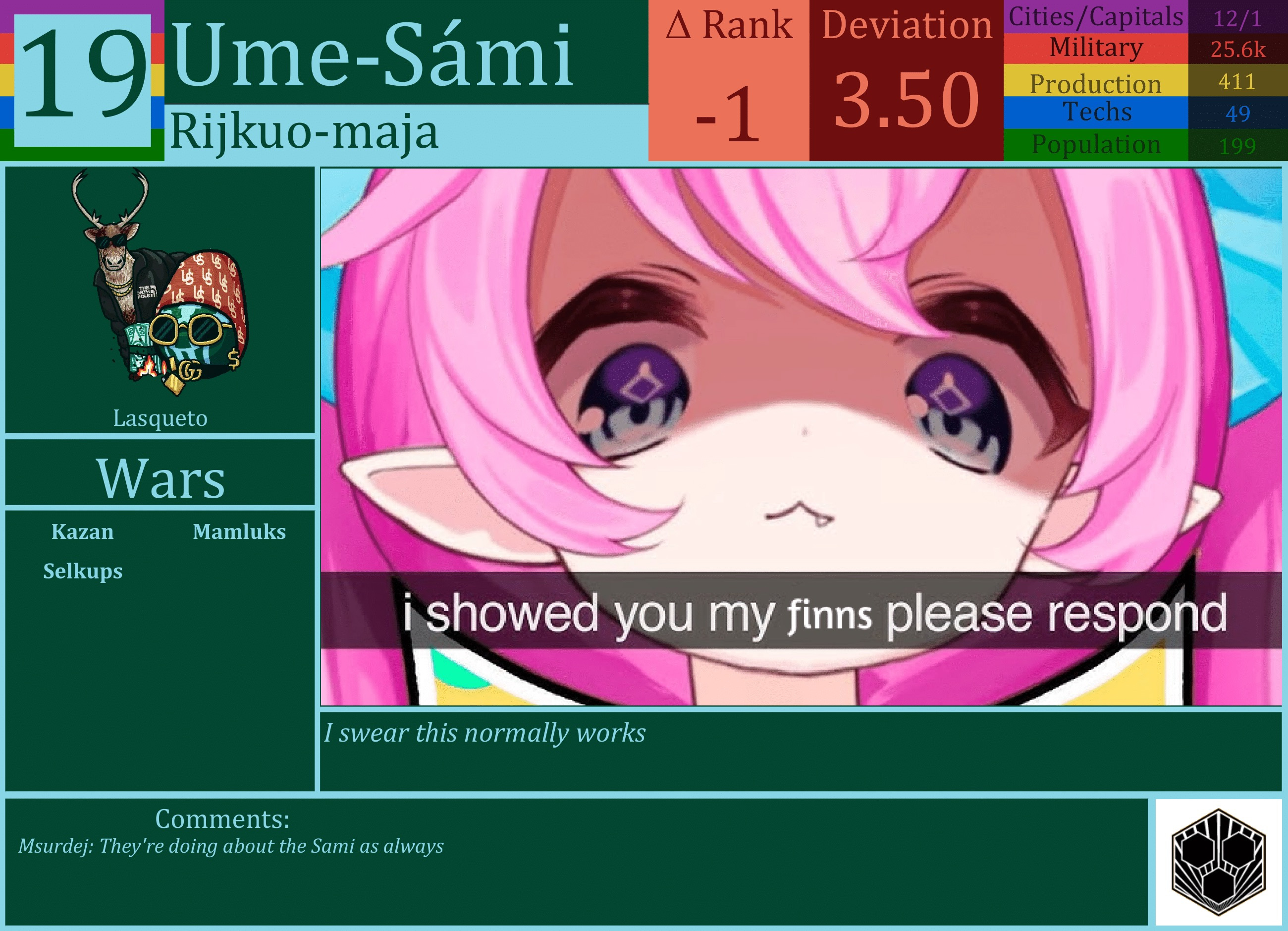 CBR In-Game Screenshot of Ume-Sami