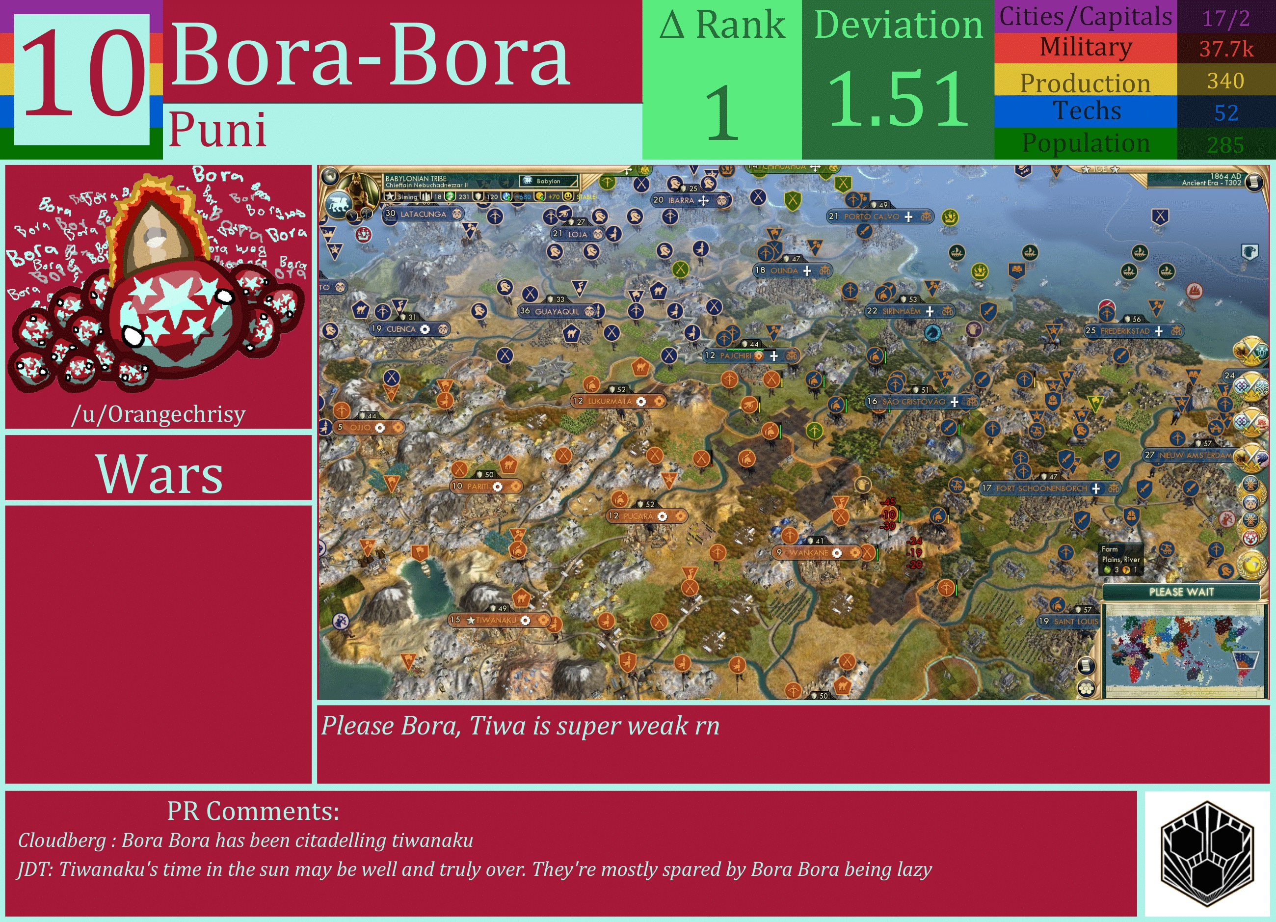 CBR In-Game Screenshot of Bora-Bora