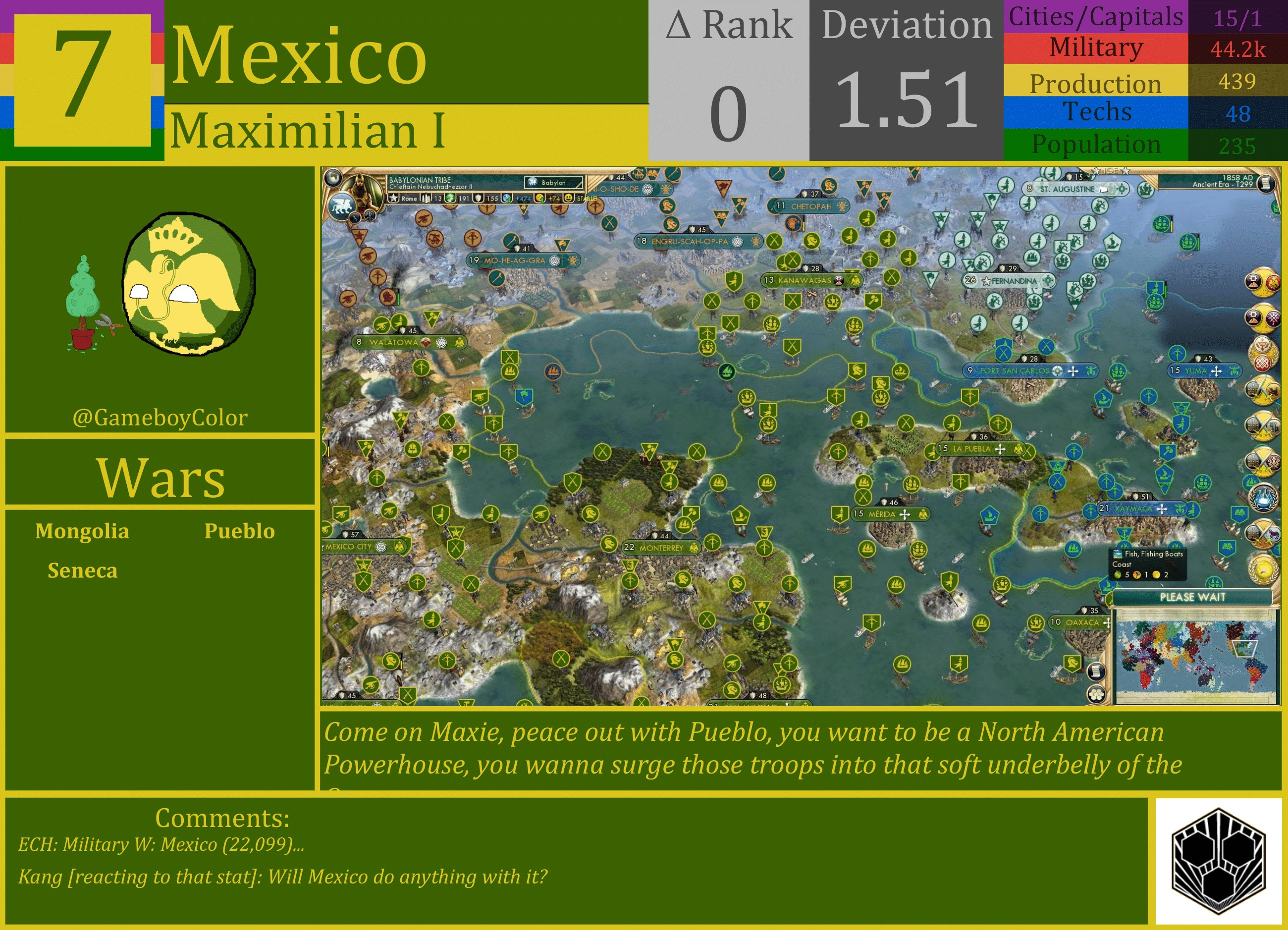 CBR In-Game Screenshot of Mexico