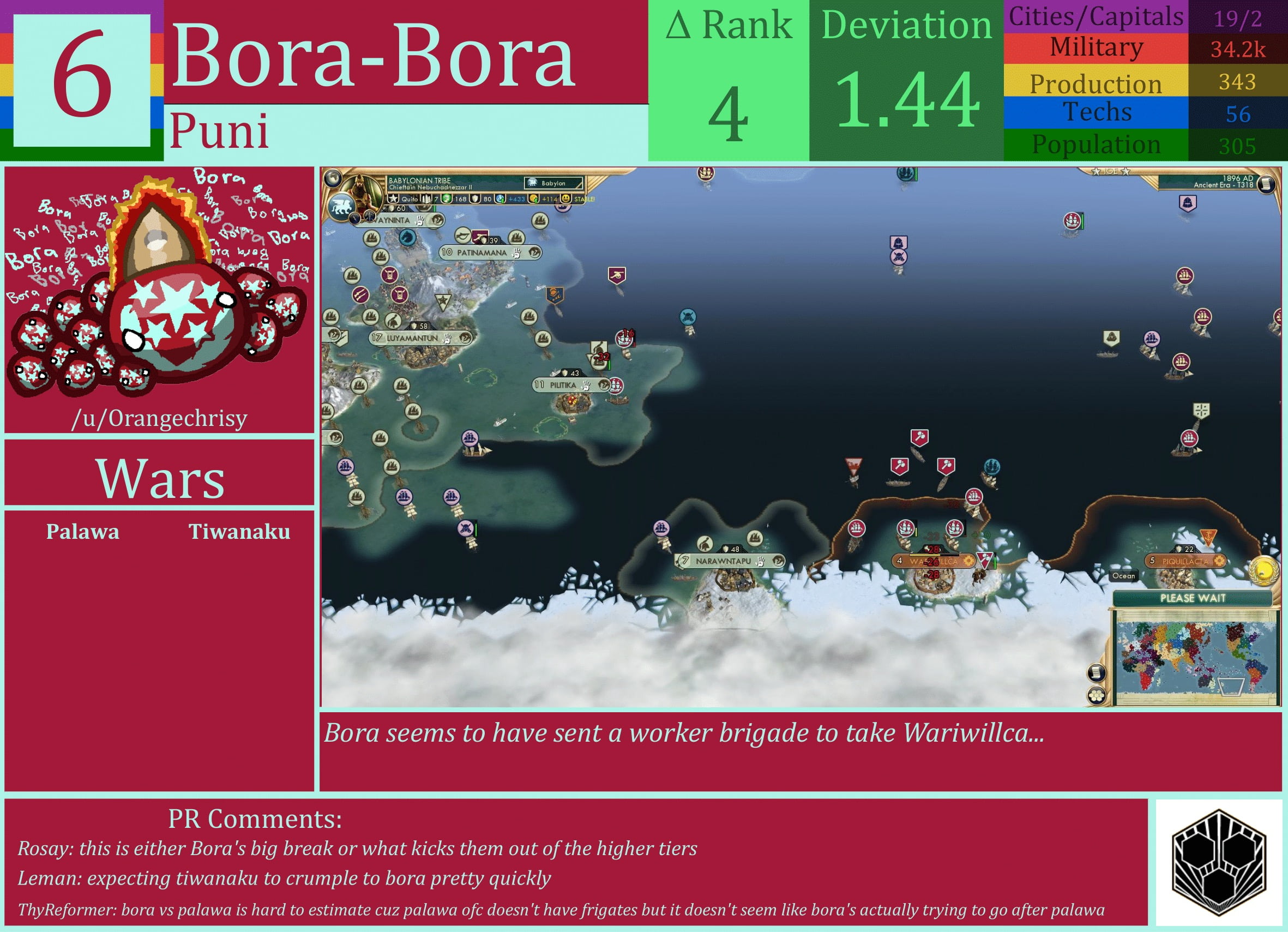 CBR In-Game Screenshot of Bora-Bora