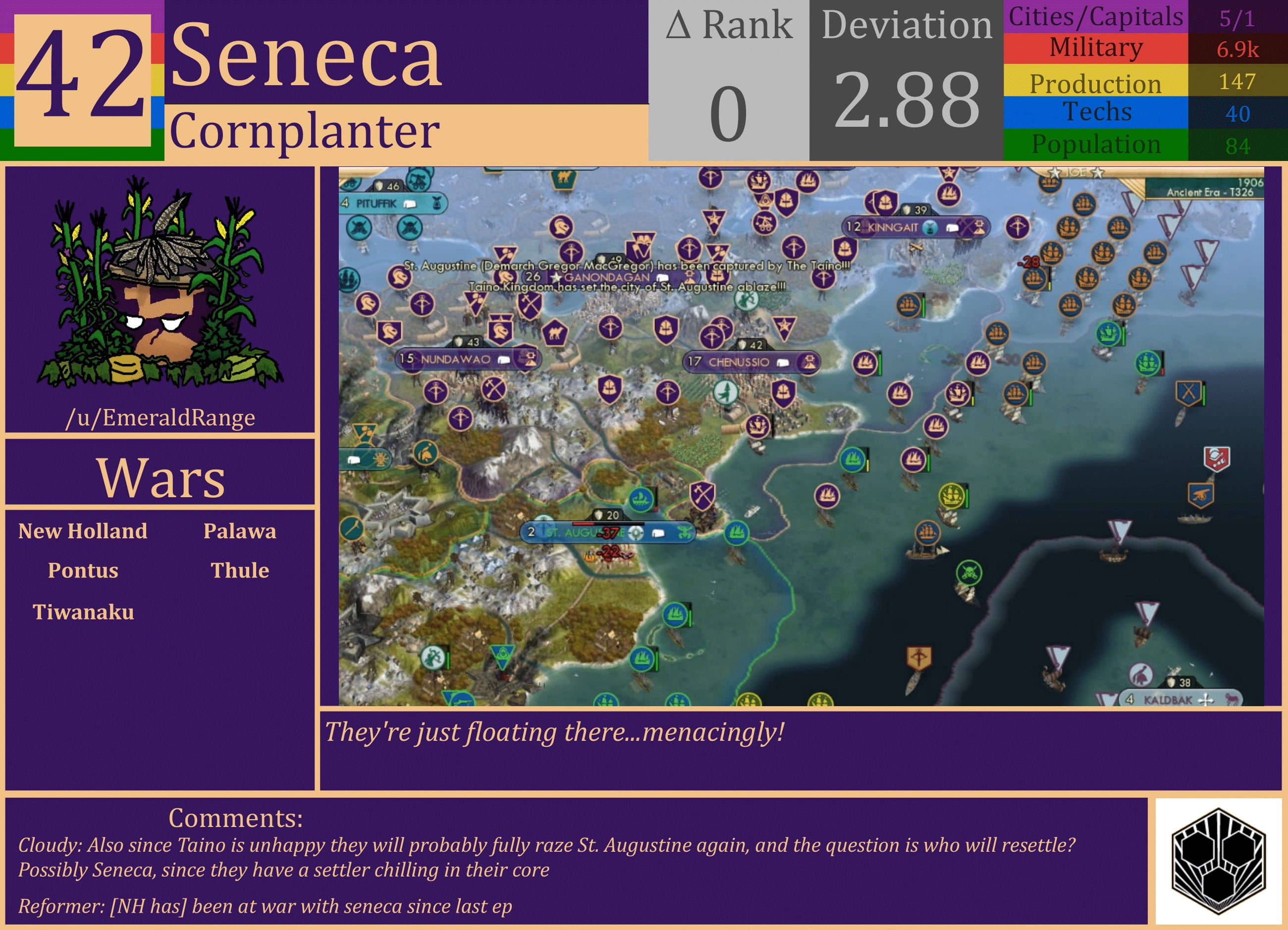 CBR In-Game Screenshot of Seneca