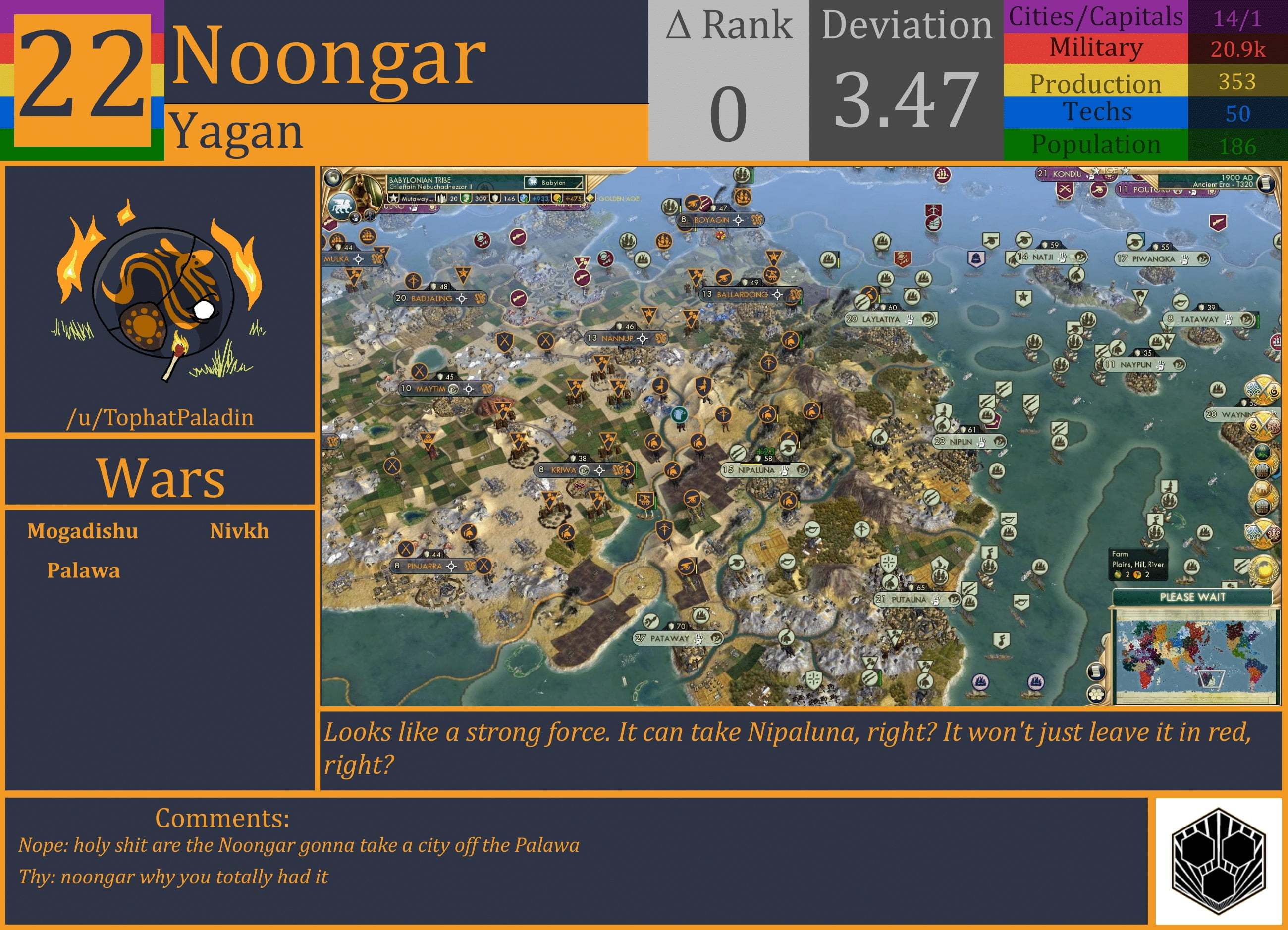 CBR In-Game Screenshot of Noongar