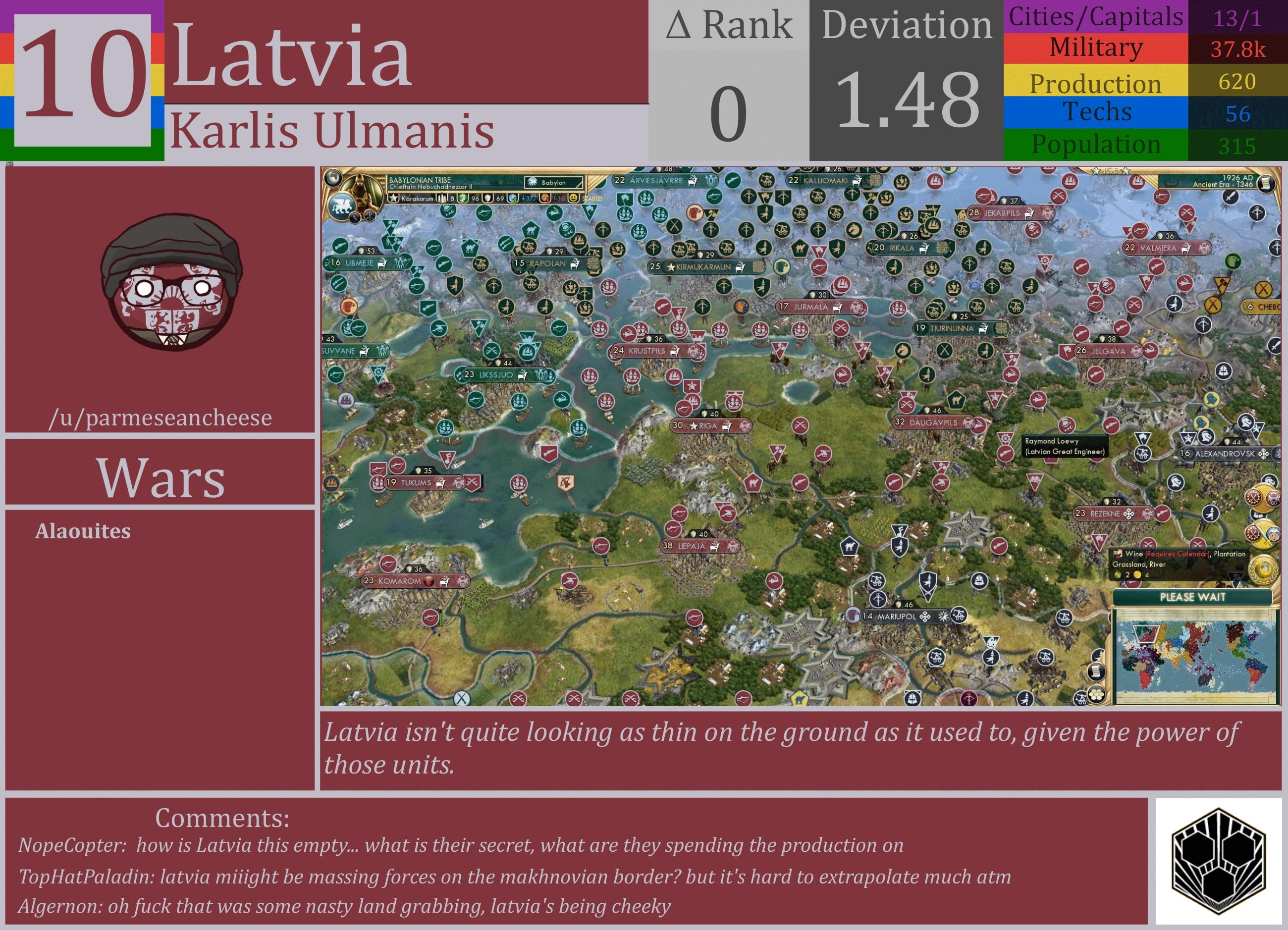CBR In-Game Screenshot of Latvia