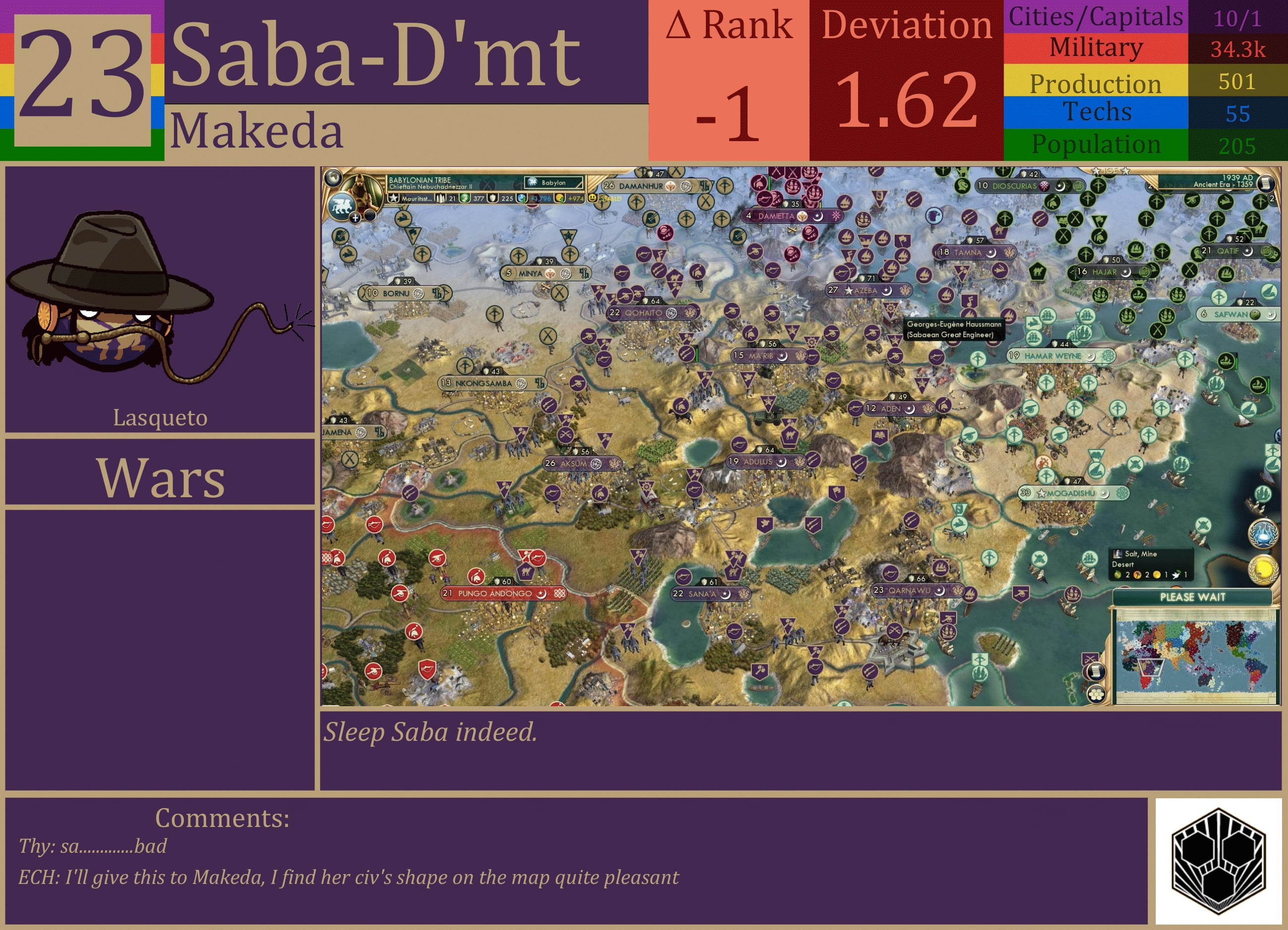 CBR In-Game Screenshot of Saba-D’mt