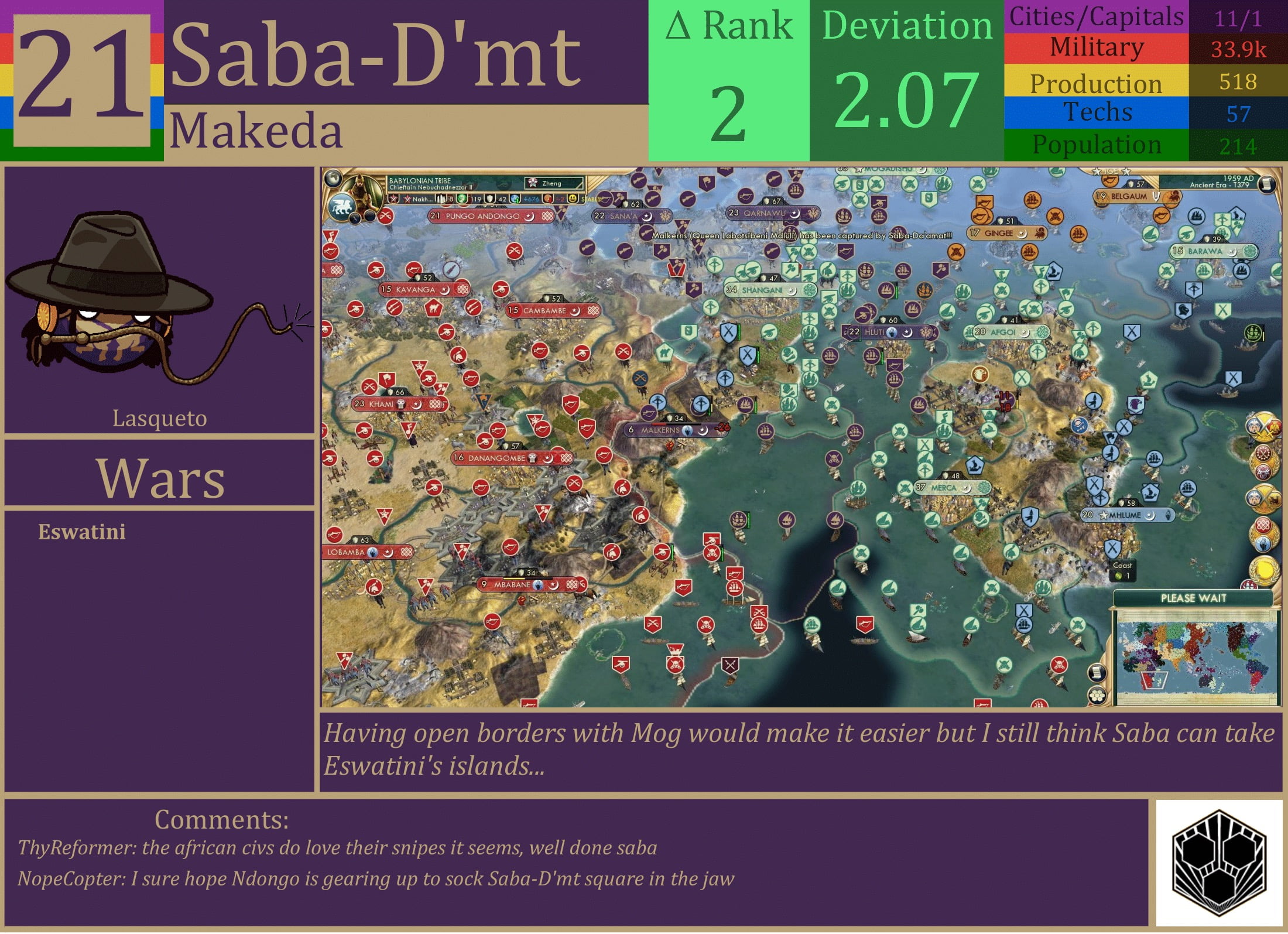 CBR In-Game Screenshot of Saba-D’mt