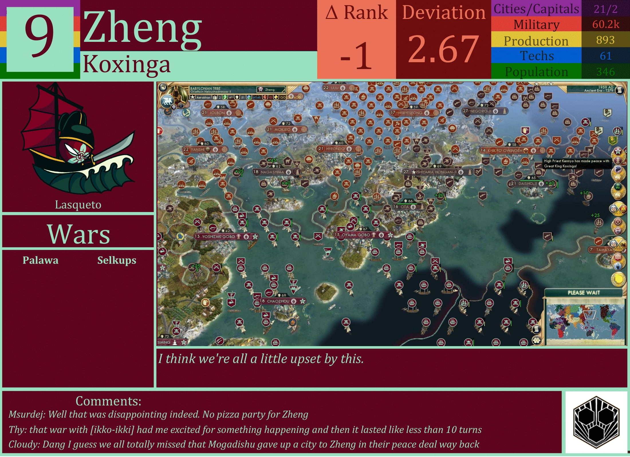 CBR In-Game Screenshot of Zheng