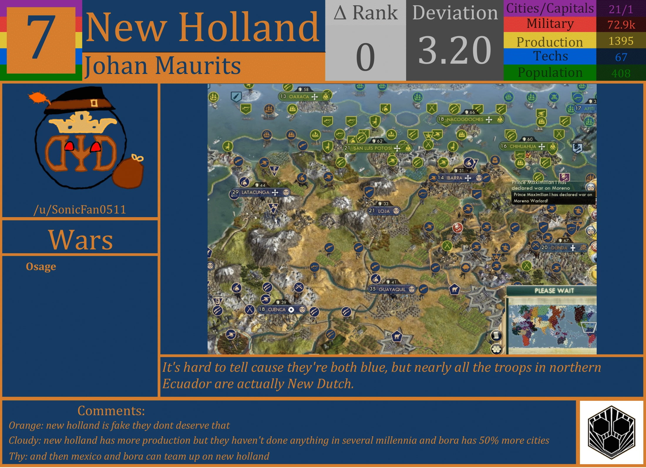CBR In-Game Screenshot of New Holland
