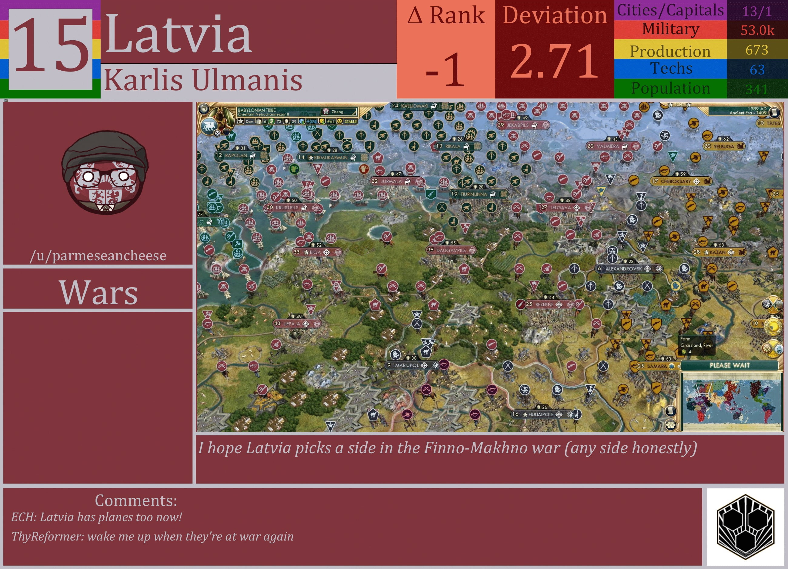 CBR In-Game Screenshot of Latvia