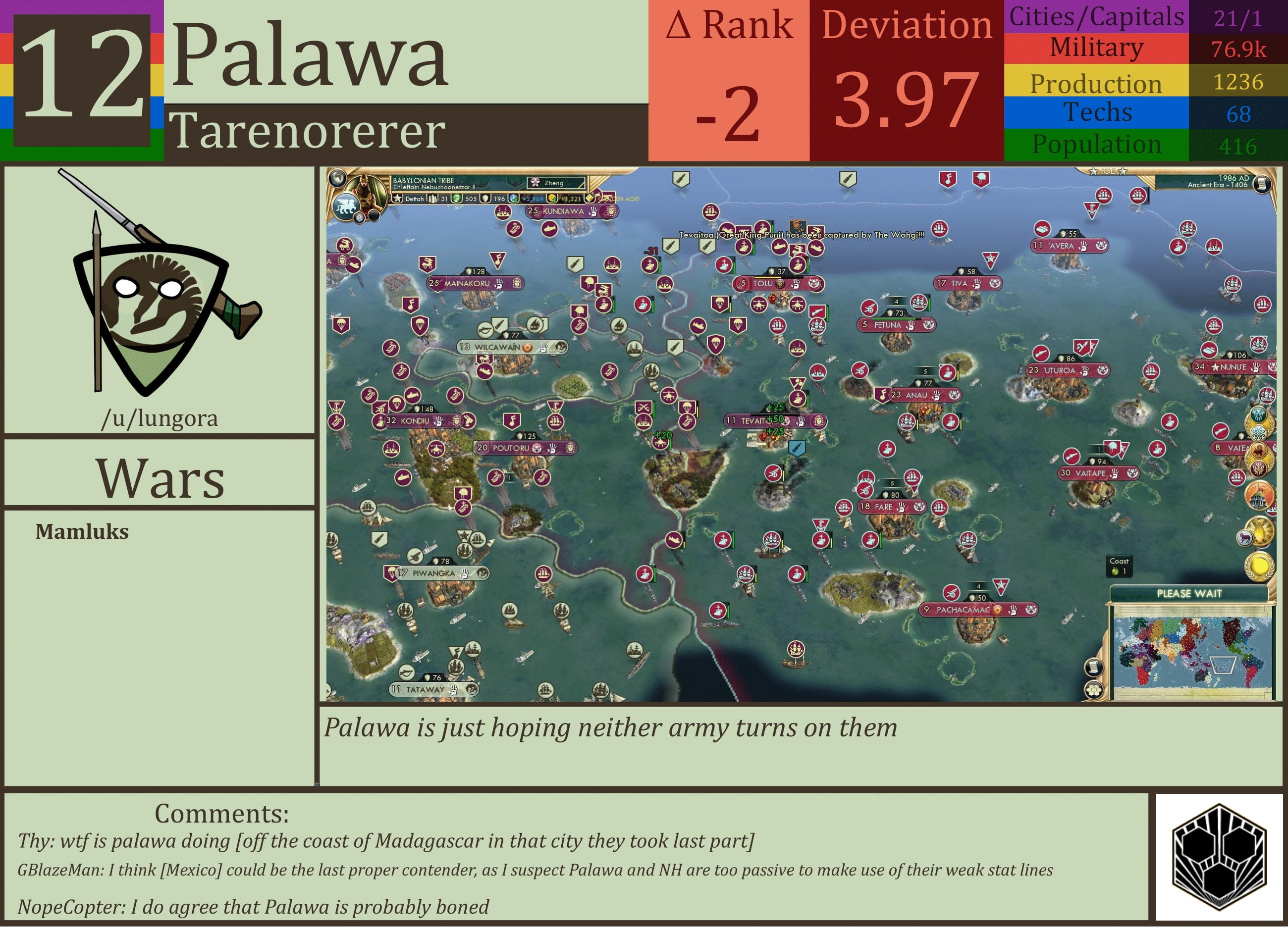 CBR In-Game Screenshot of Palawa