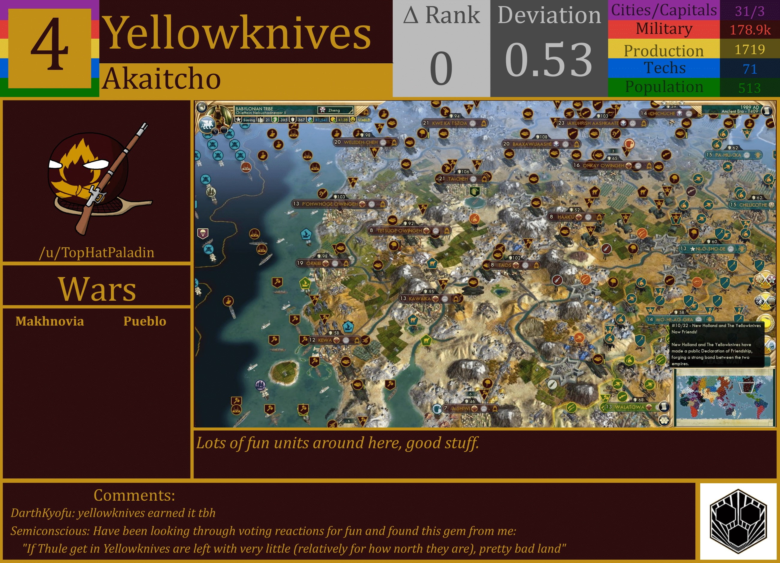 CBR In-Game Screenshot of Yellowknives