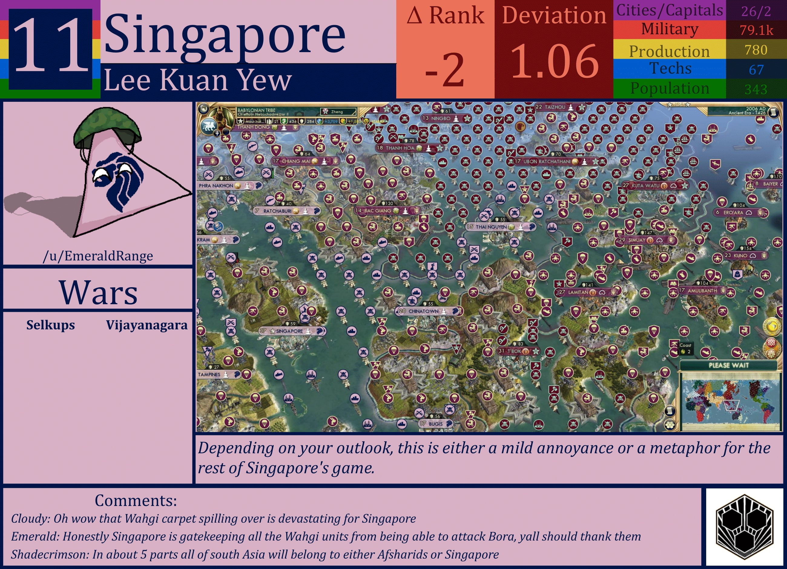 CBR In-Game Screenshot of Singapore