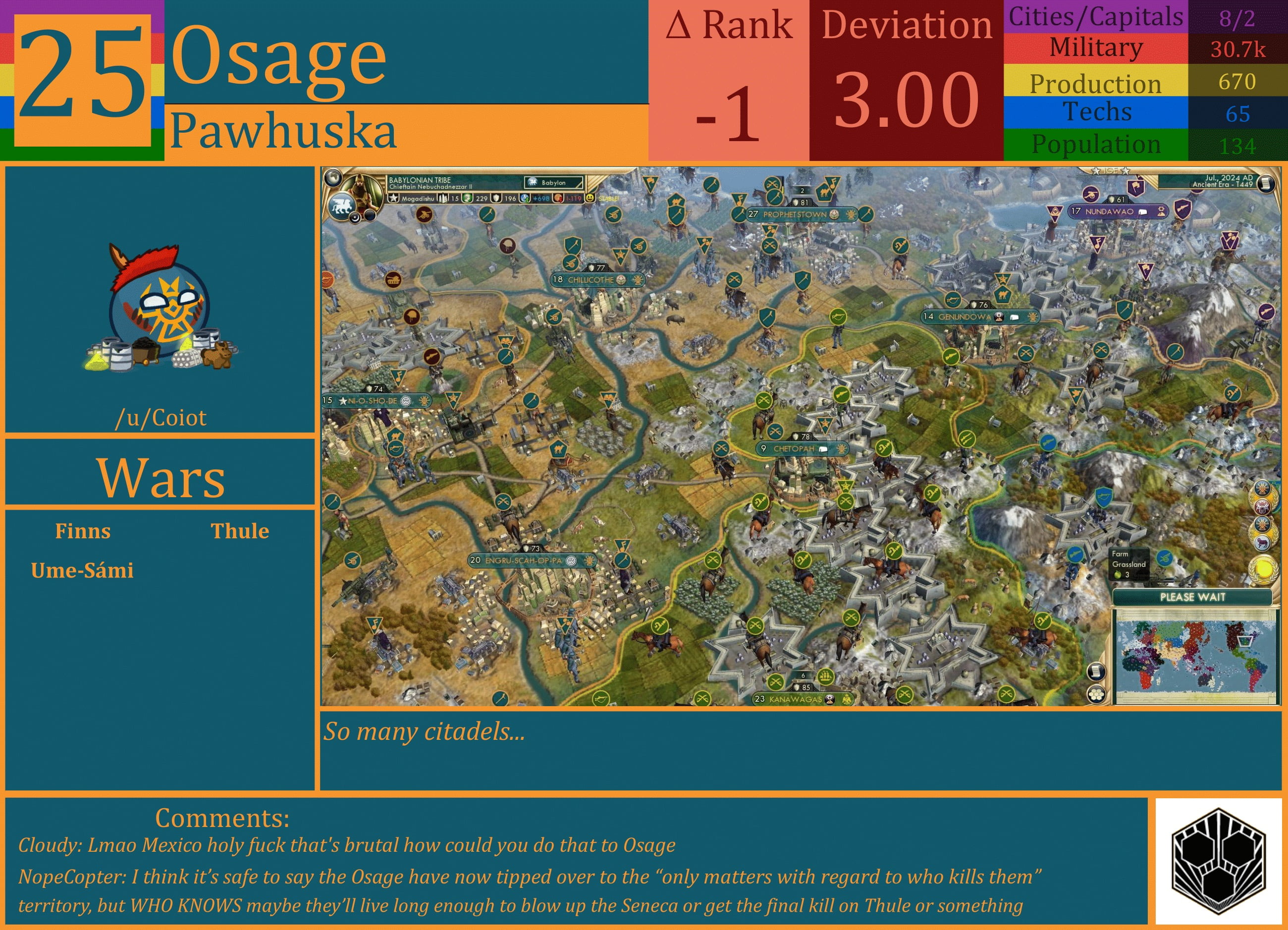 CBR In-Game Screenshot of Osage