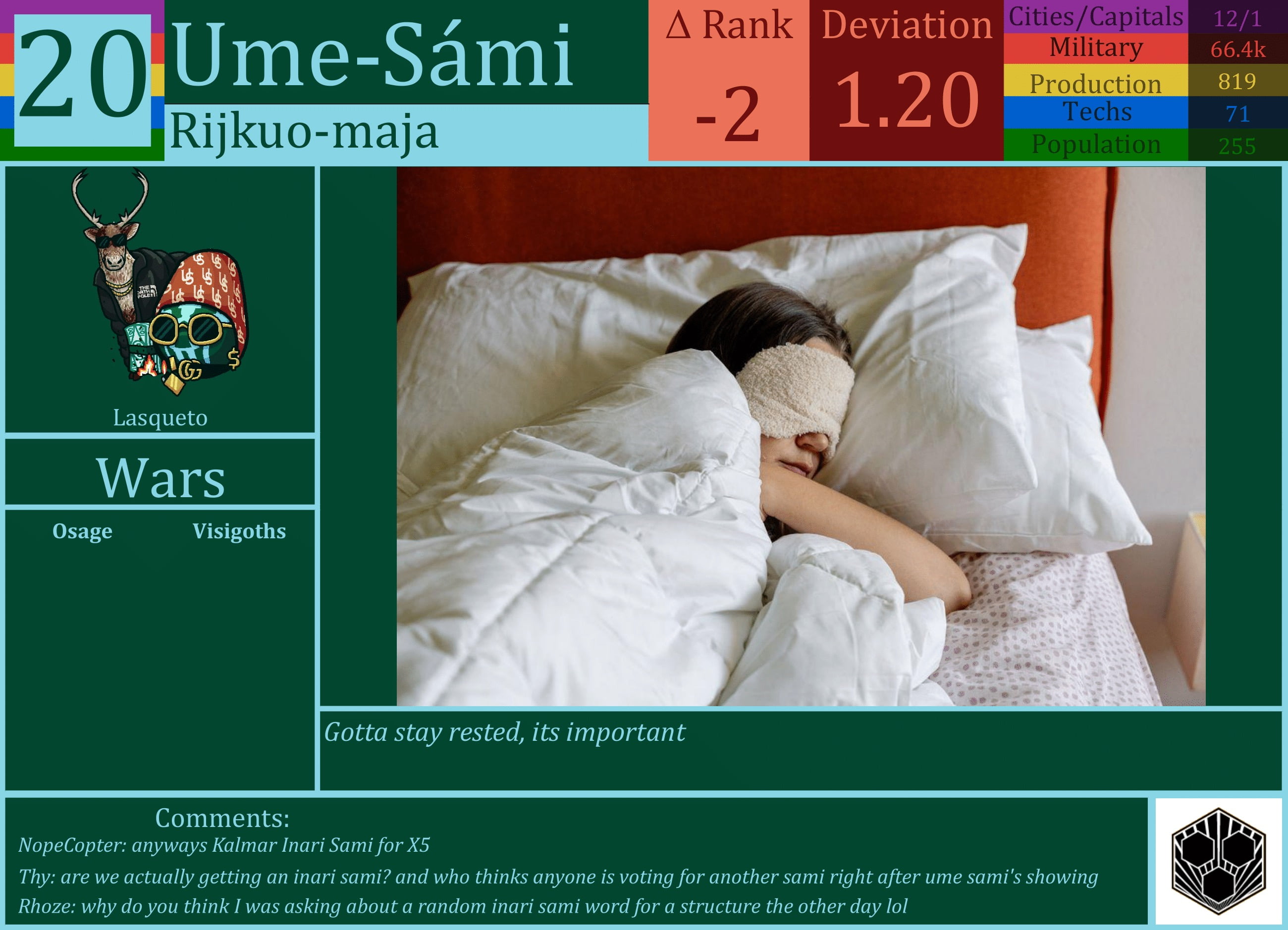 CBR In-Game Screenshot of Ume-Sami