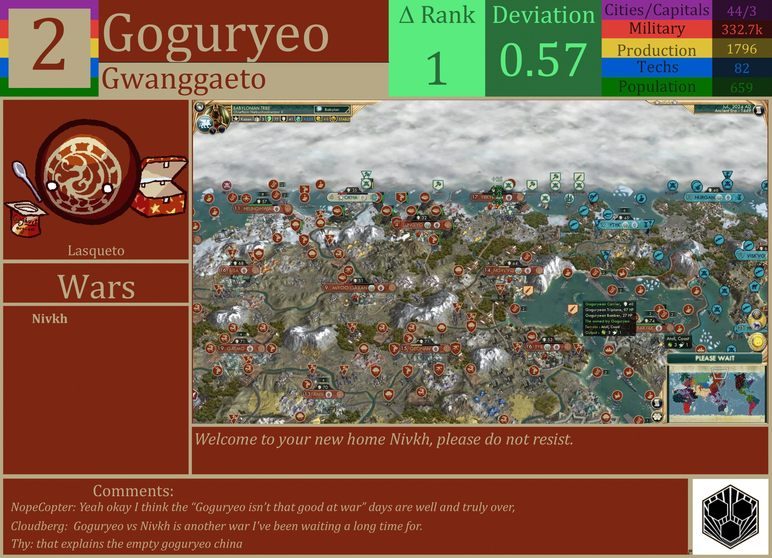 CBR In-Game Screenshot of Goguryeo