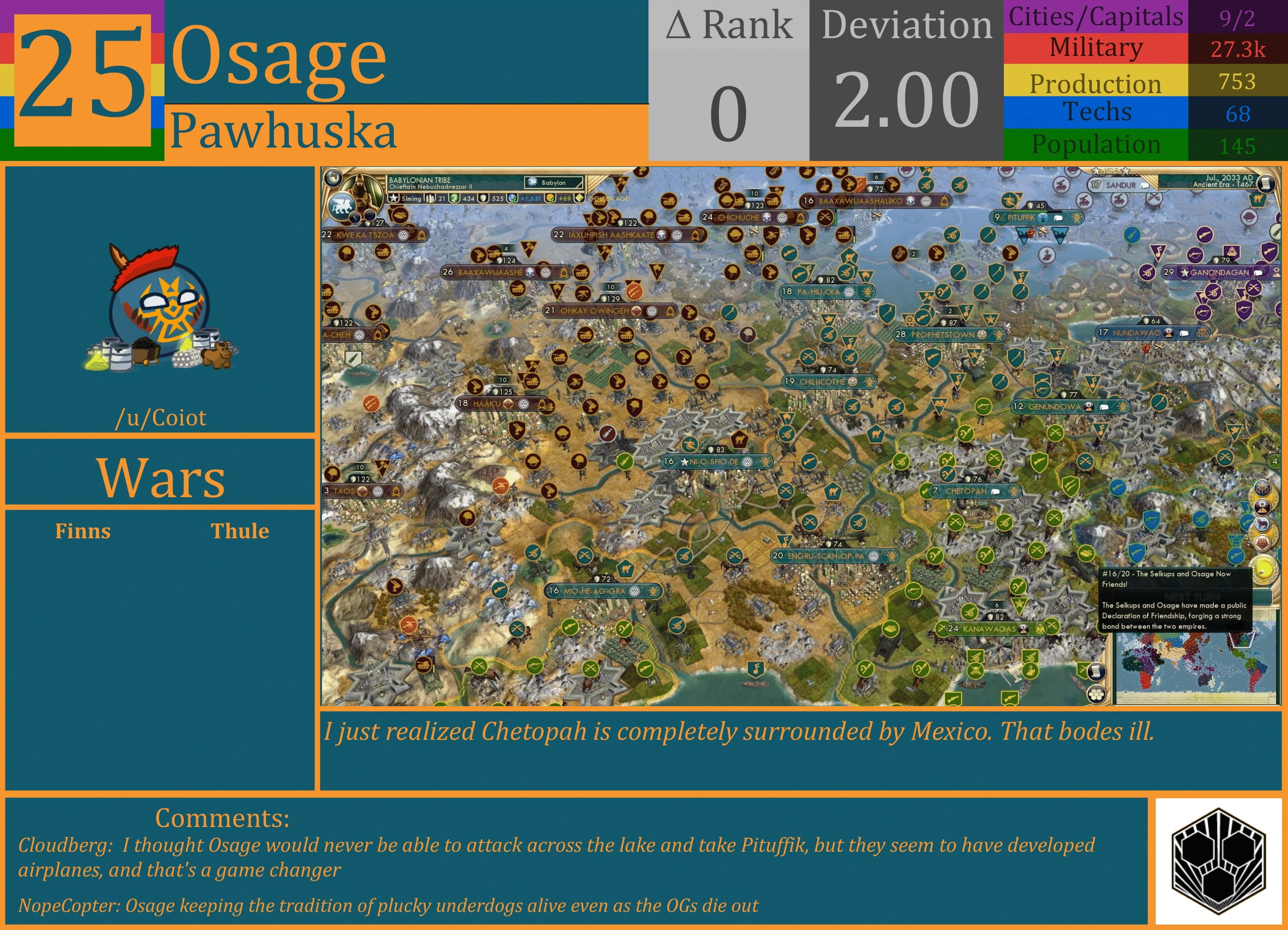 CBR In-Game Screenshot of Osage