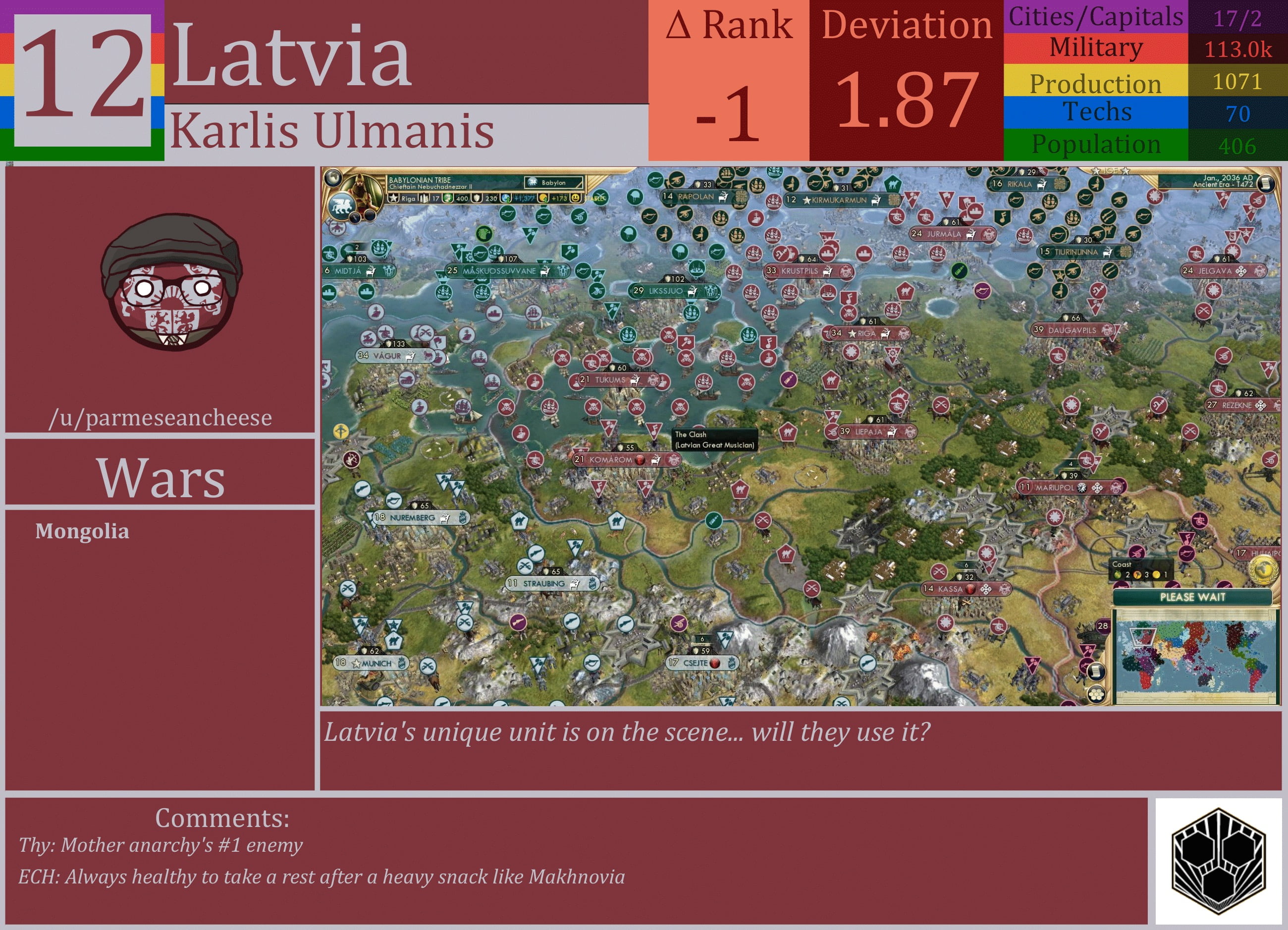 CBR In-Game Screenshot of Latvia
