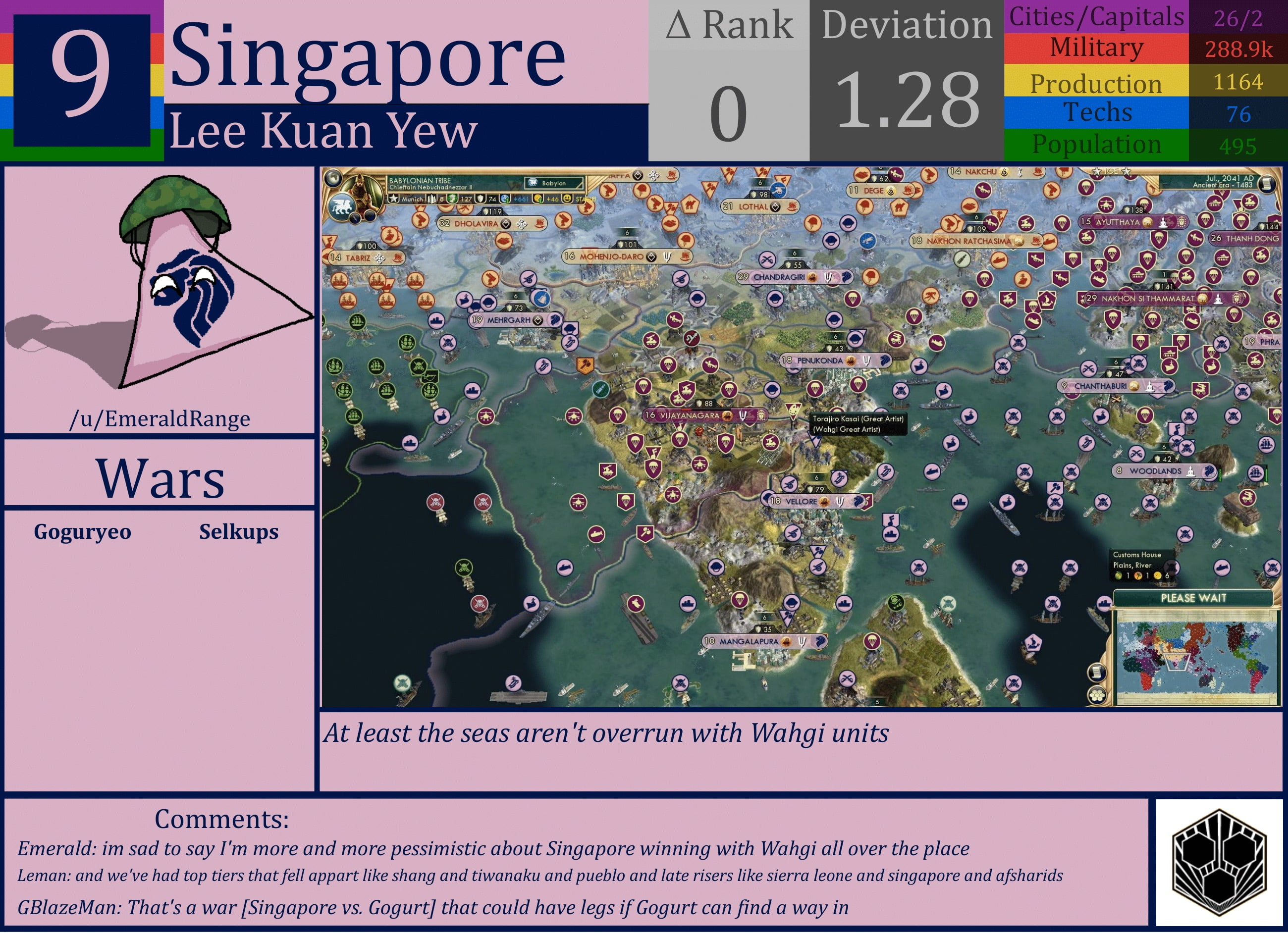 CBR In-Game Screenshot of Singapore