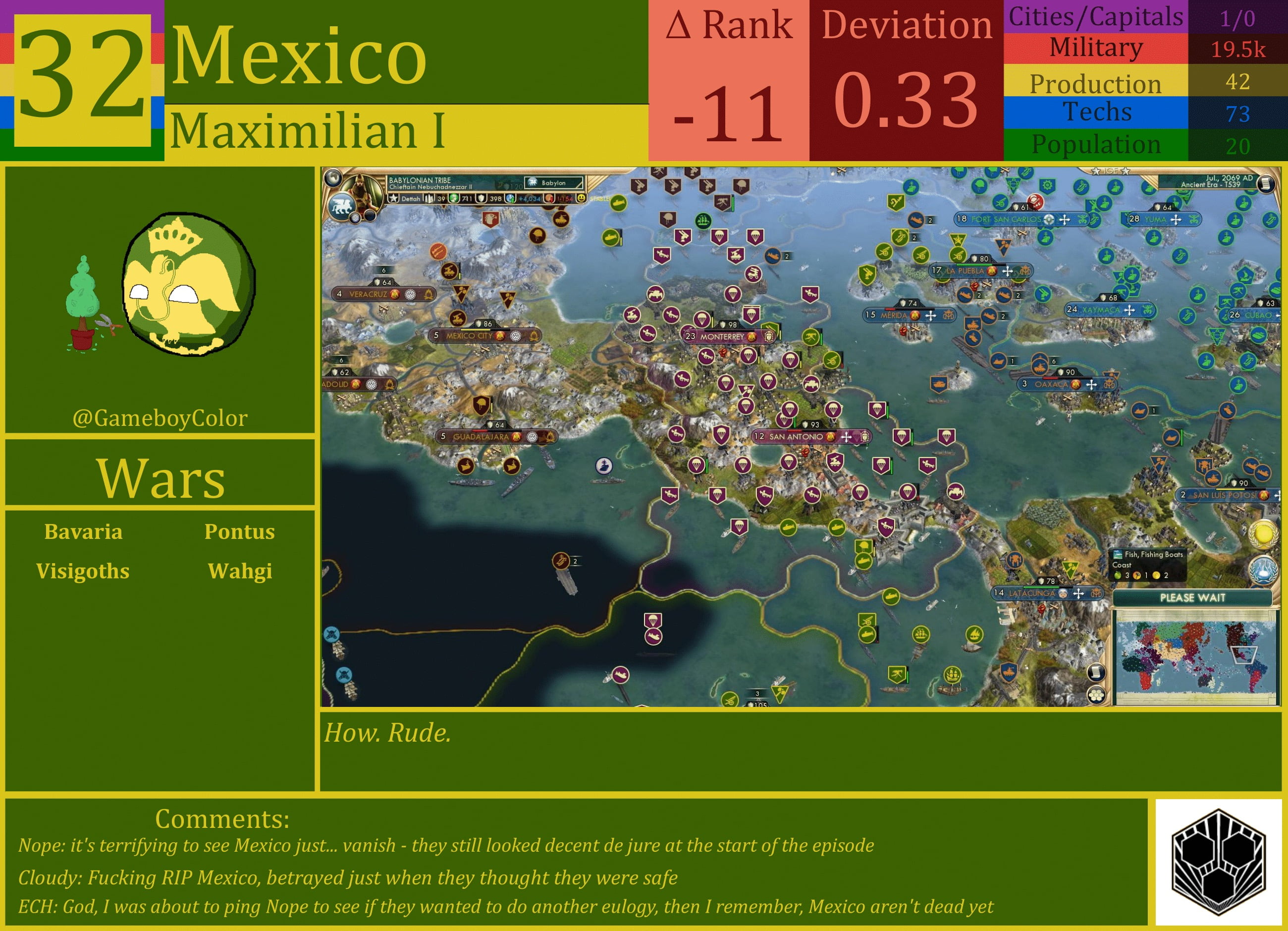 CBR In-Game Screenshot of Mexico