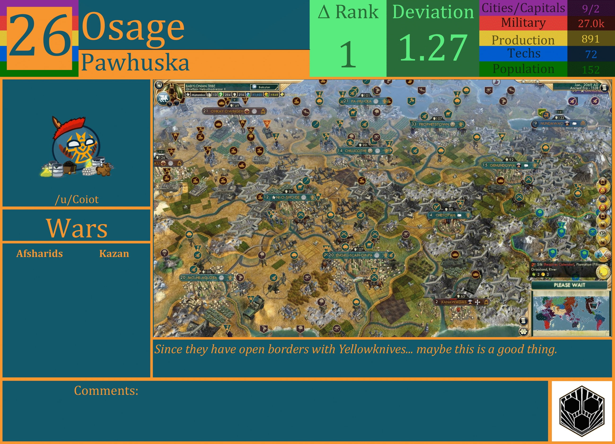 CBR In-Game Screenshot of Osage