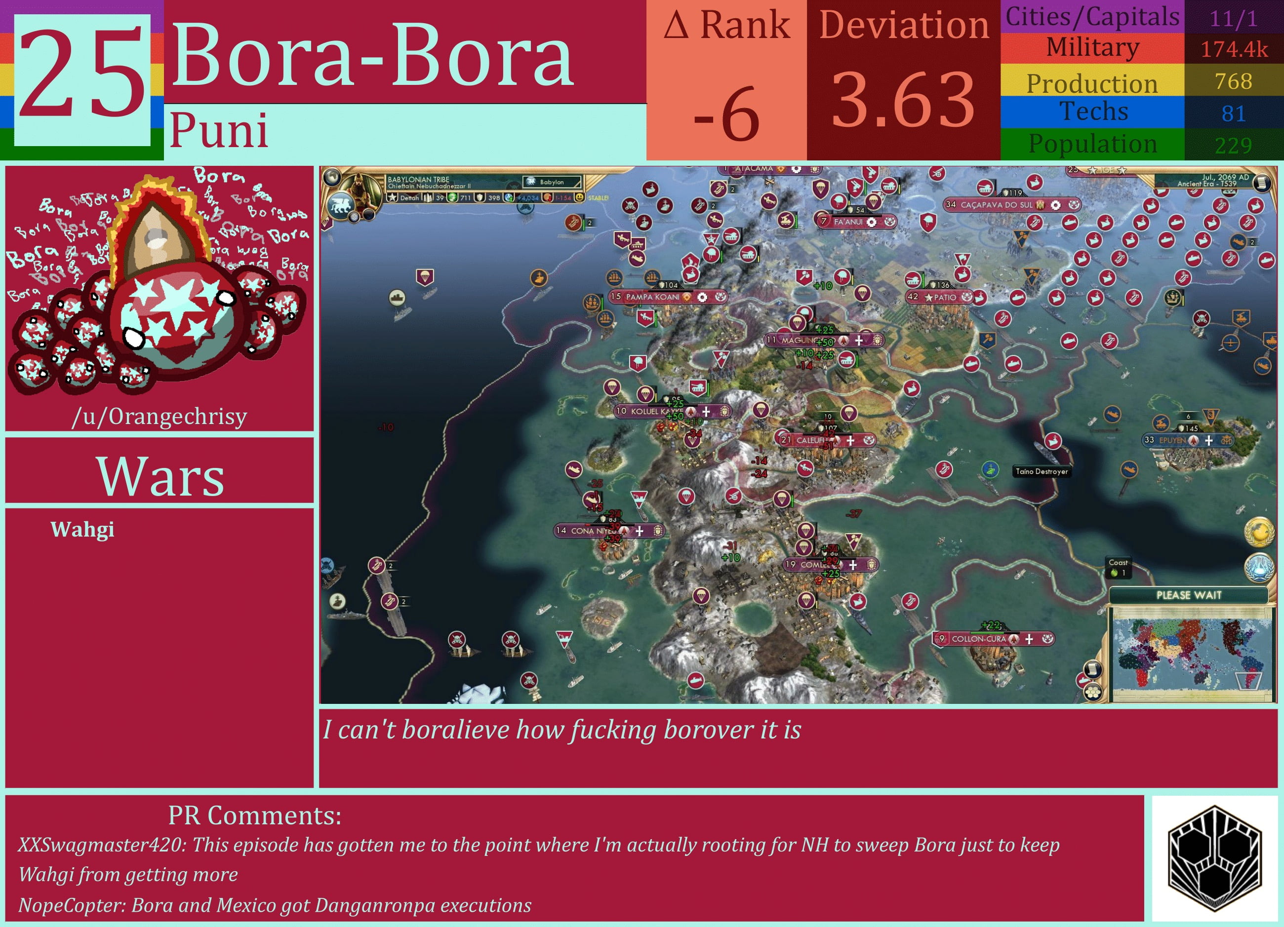 CBR In-Game Screenshot of Bora-Bora