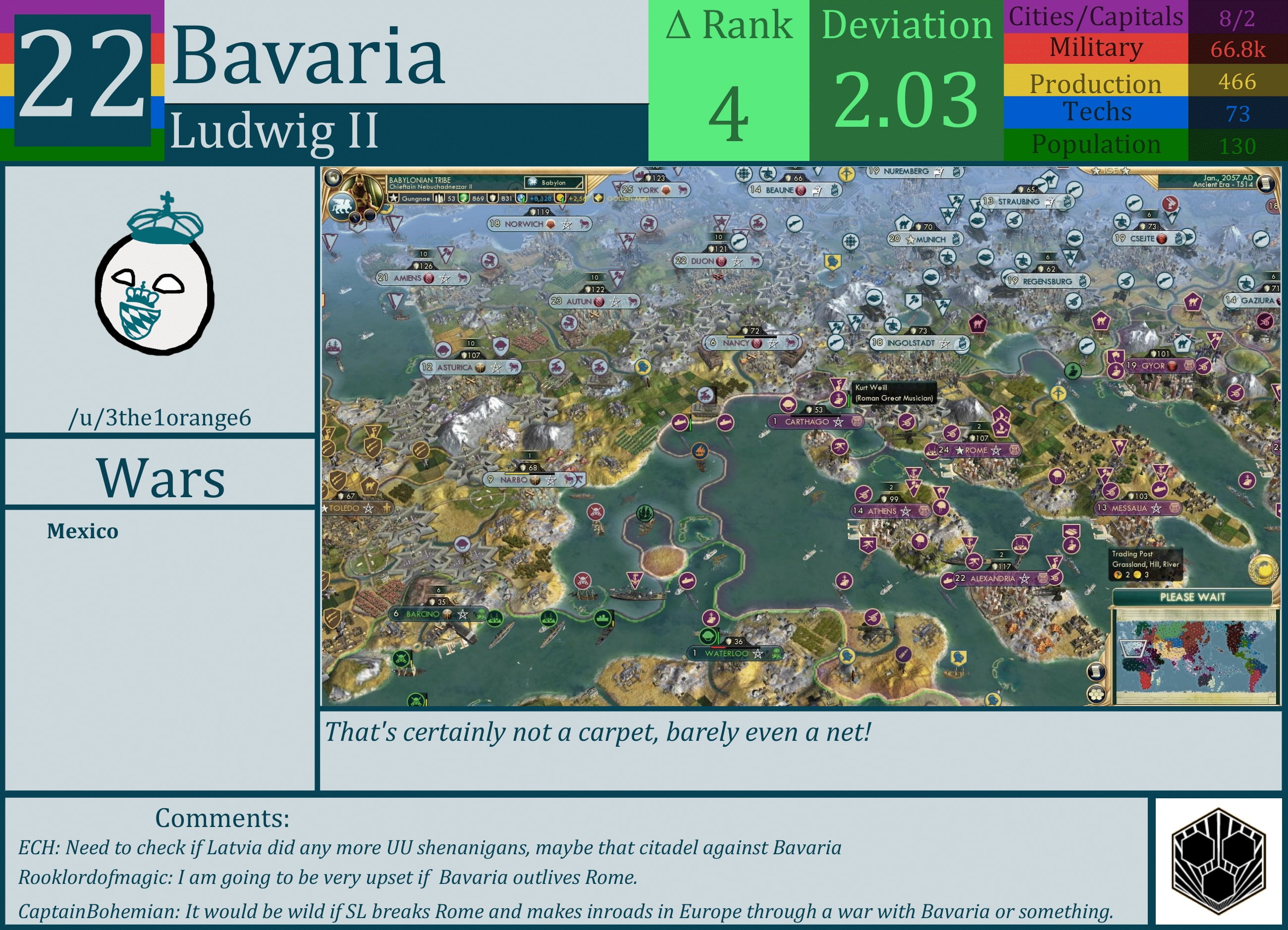 CBR In-Game Screenshot of Bavaria