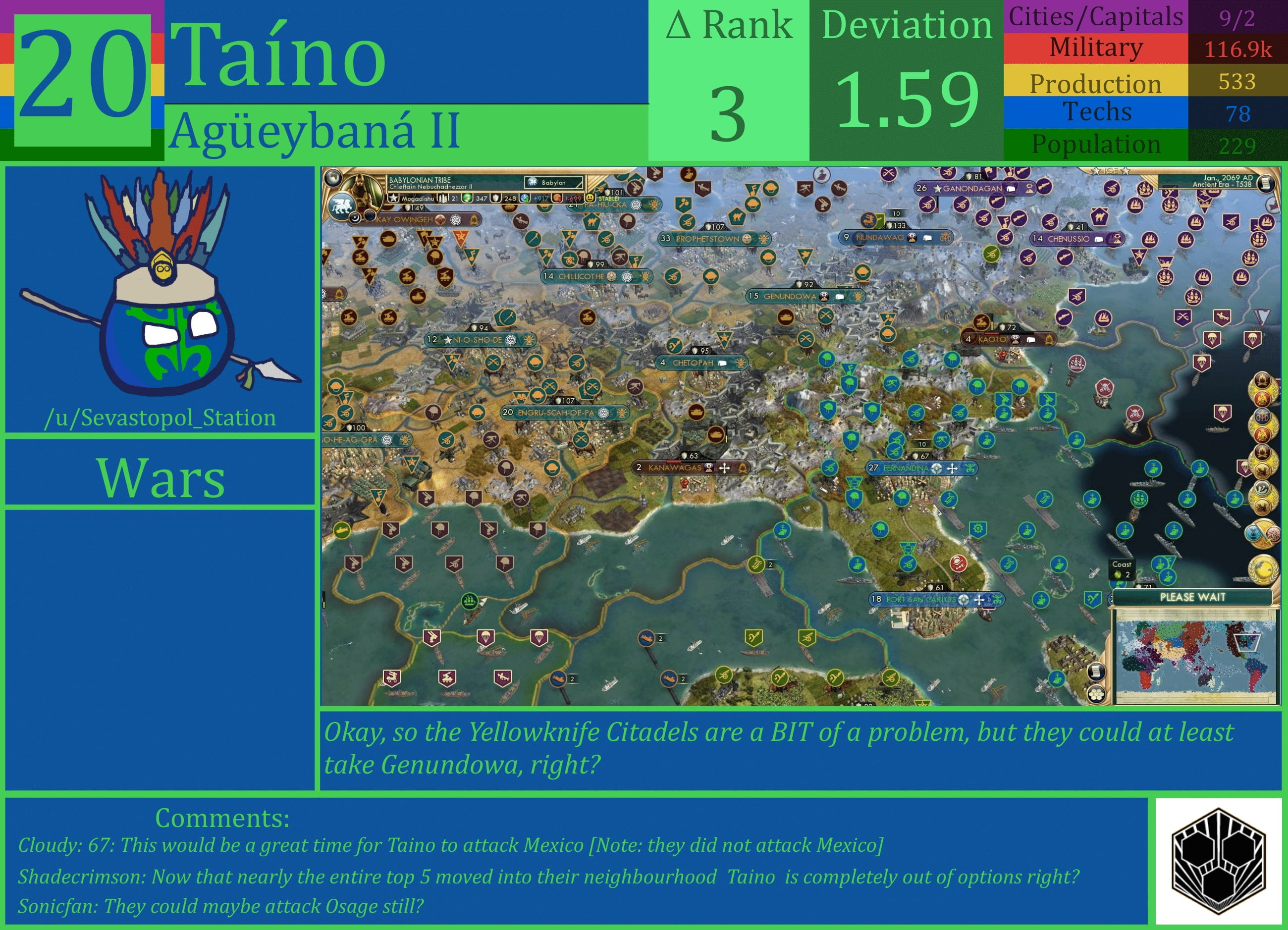 CBR In-Game Screenshot of Taino