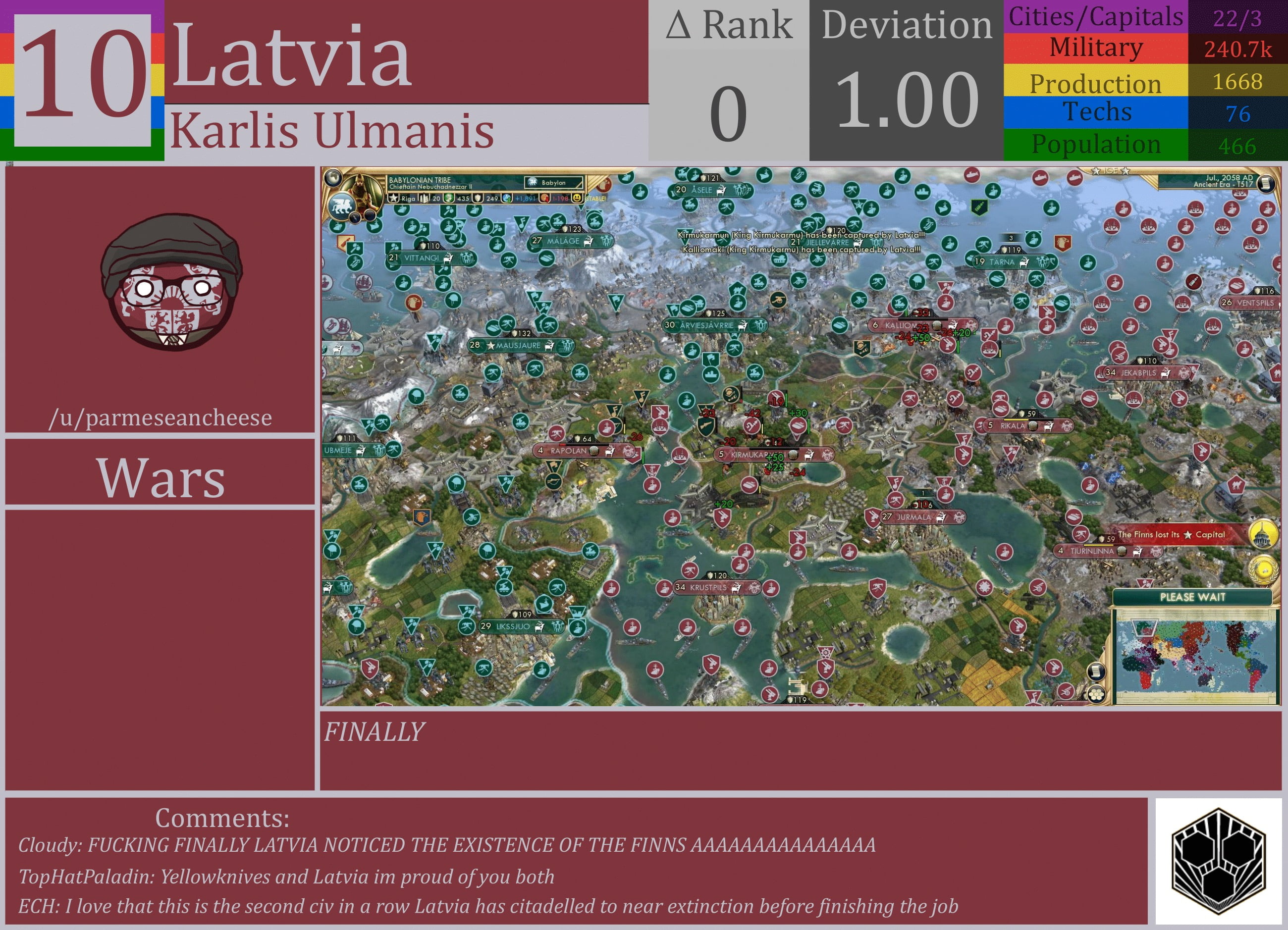 CBR In-Game Screenshot of Latvia