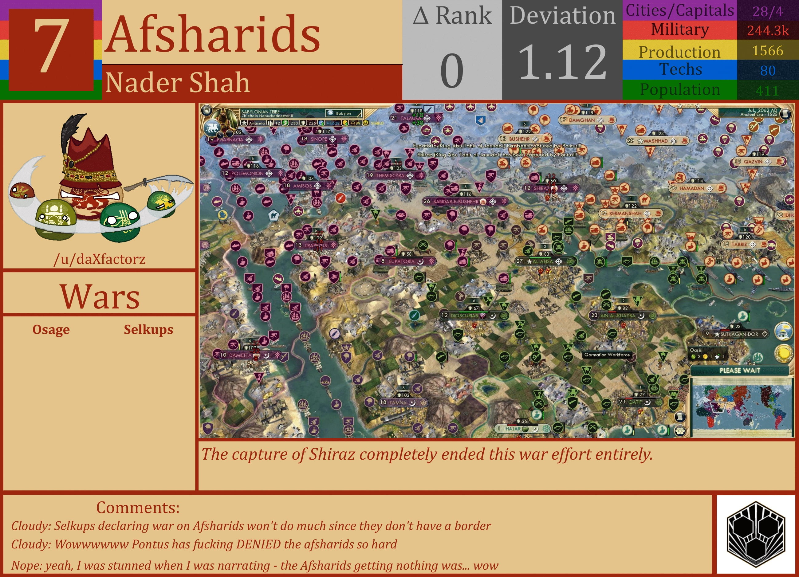 CBR In-Game Screenshot of Afsharids