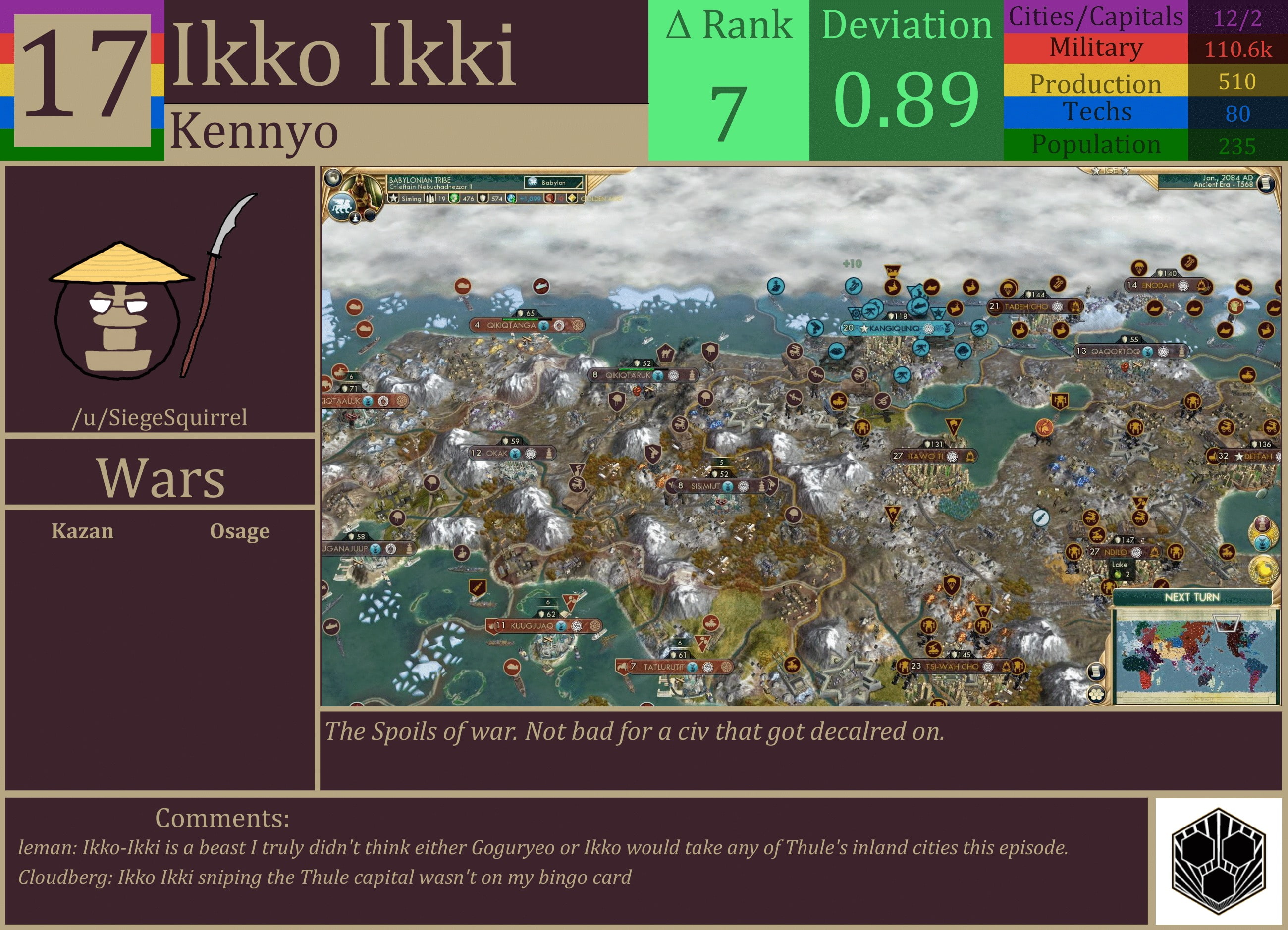 CBR In-Game Screenshot of Ikko-Ikki