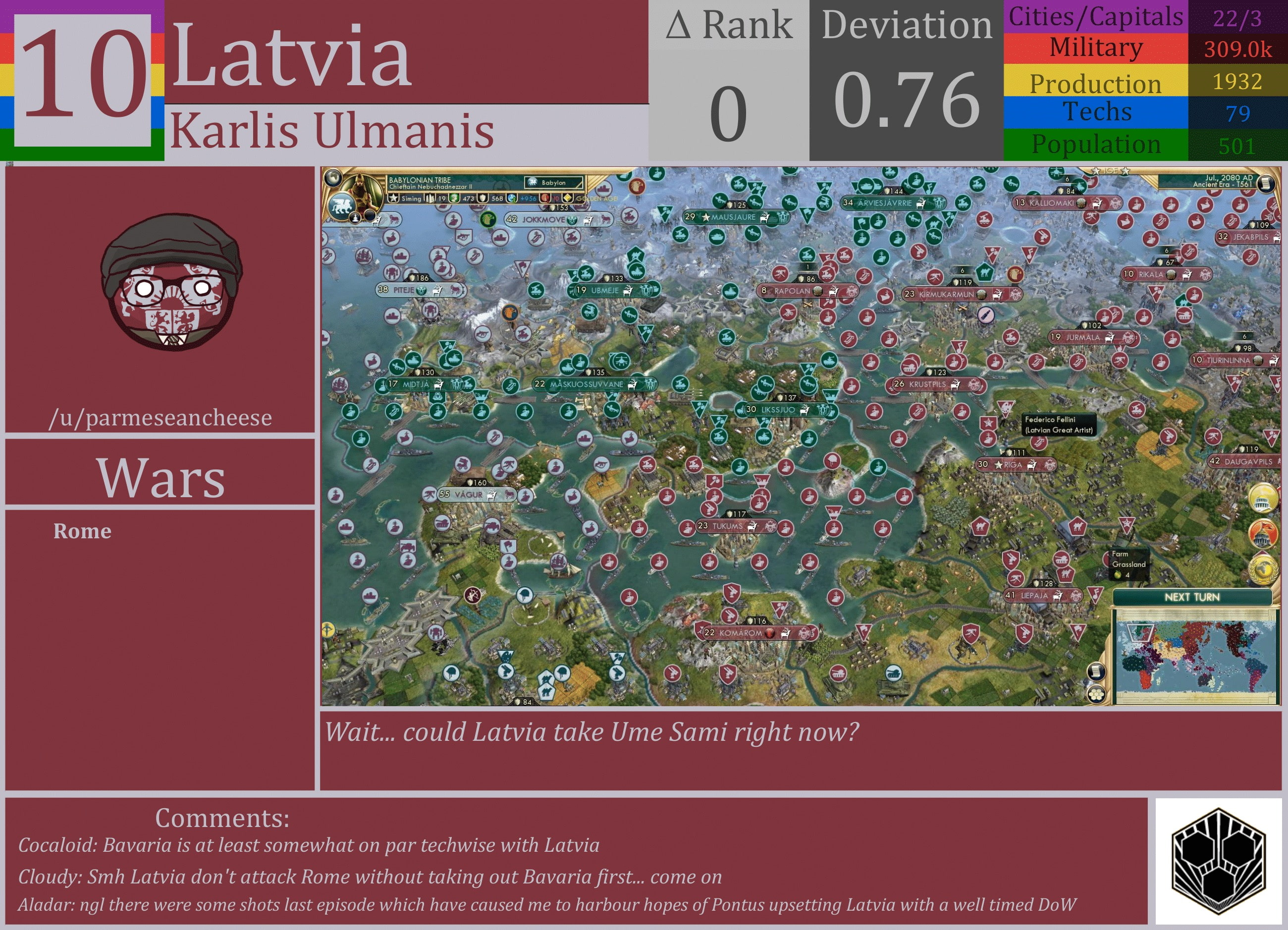 CBR In-Game Screenshot of Latvia