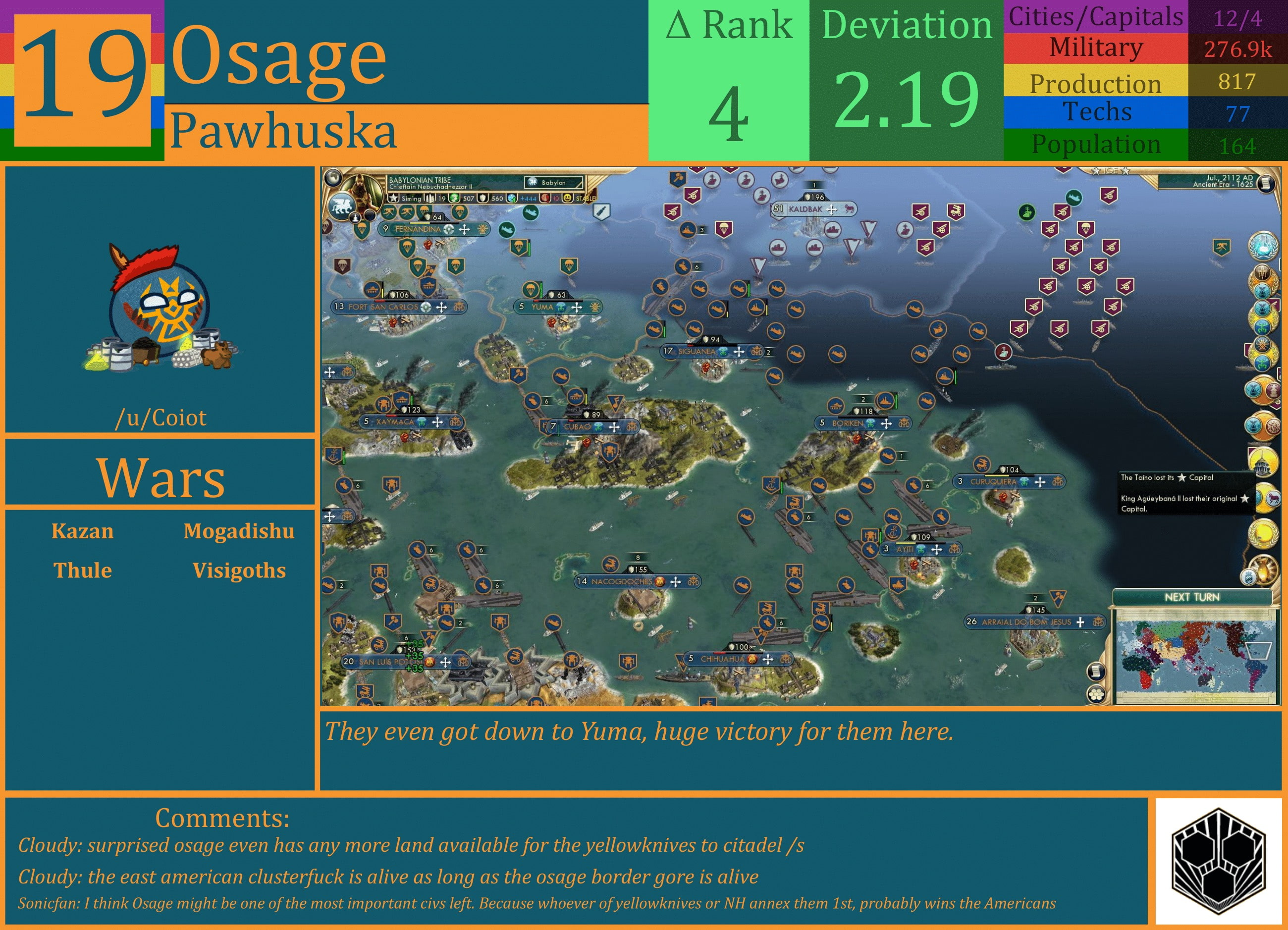CBR In-Game Screenshot of Osage