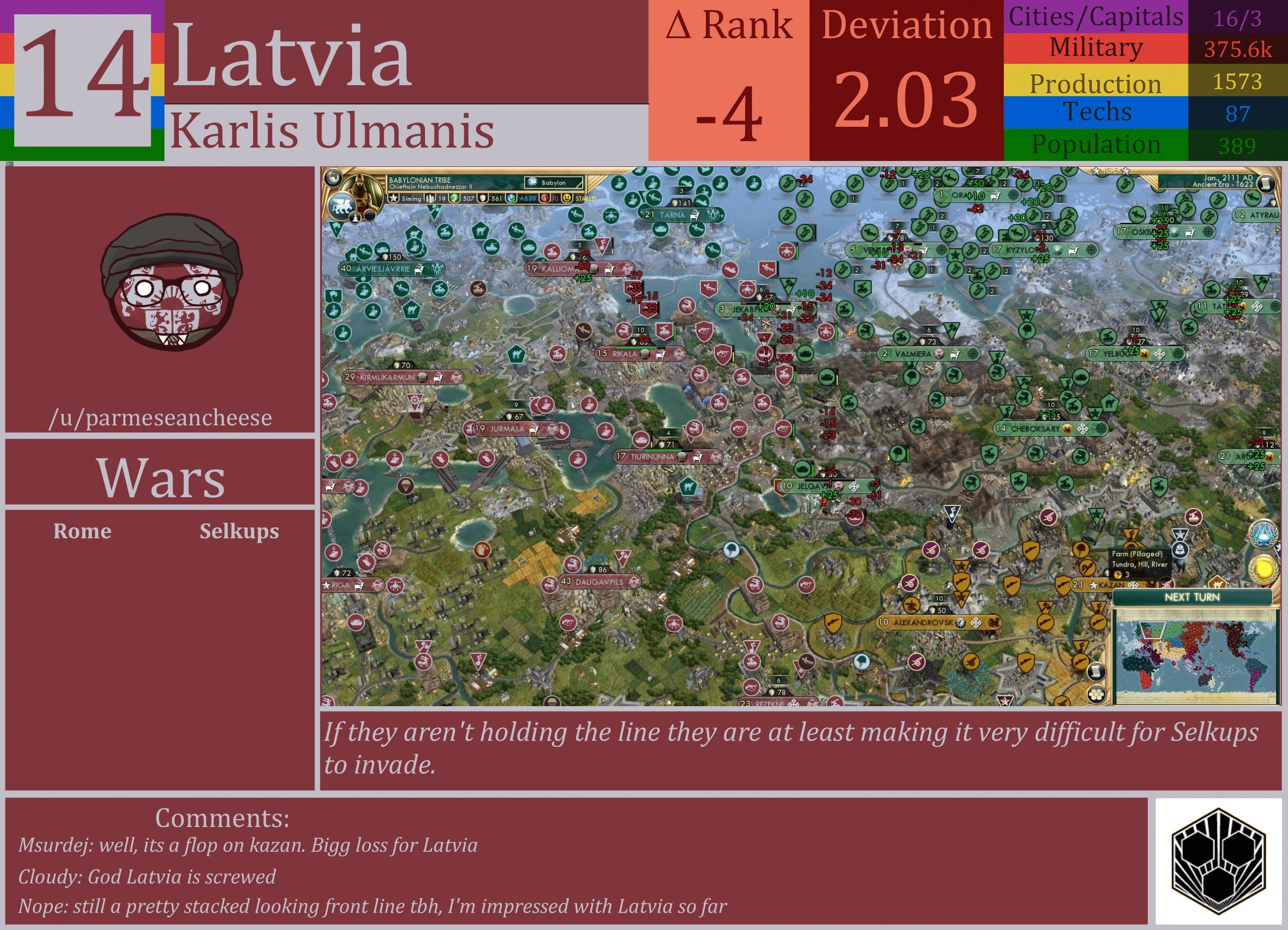 CBR In-Game Screenshot of Latvia