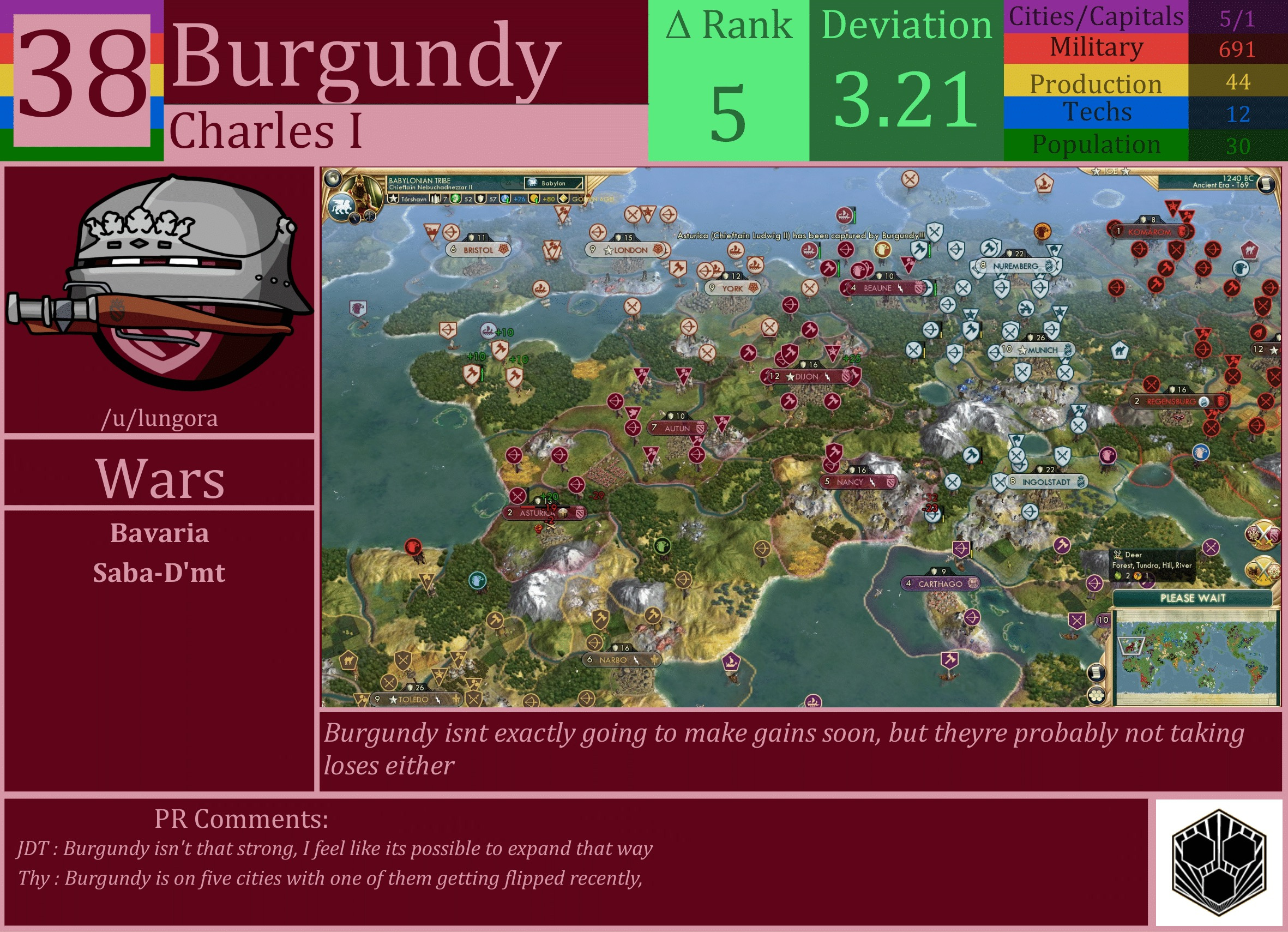CBR In-Game Screenshot of Burgundy