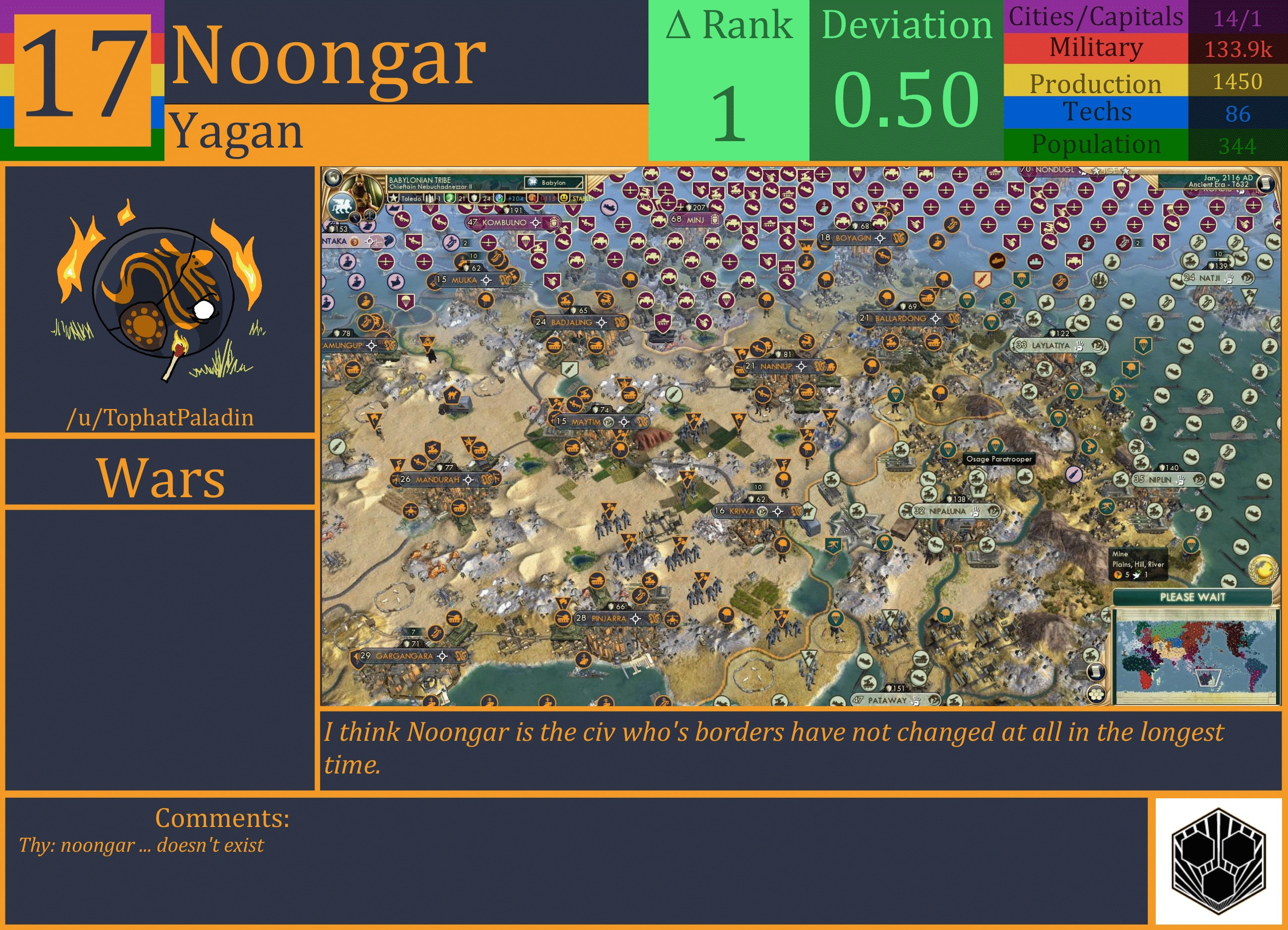 CBR In-Game Screenshot of Noongar