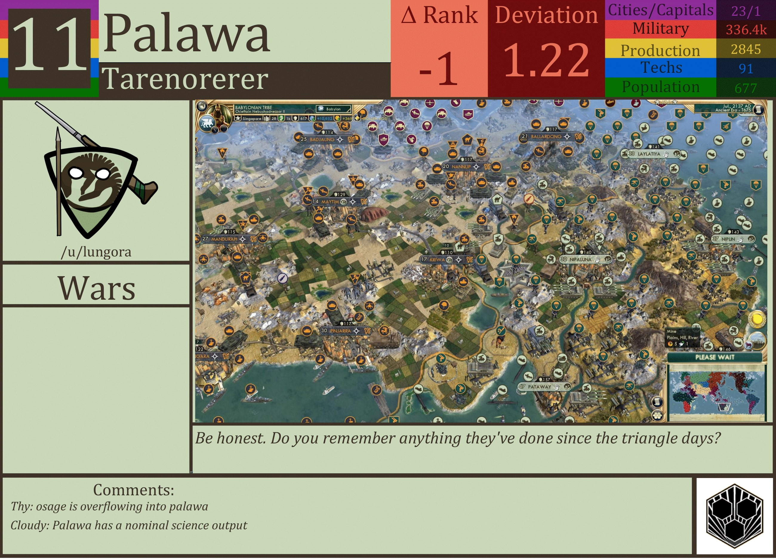 CBR In-Game Screenshot of Palawa