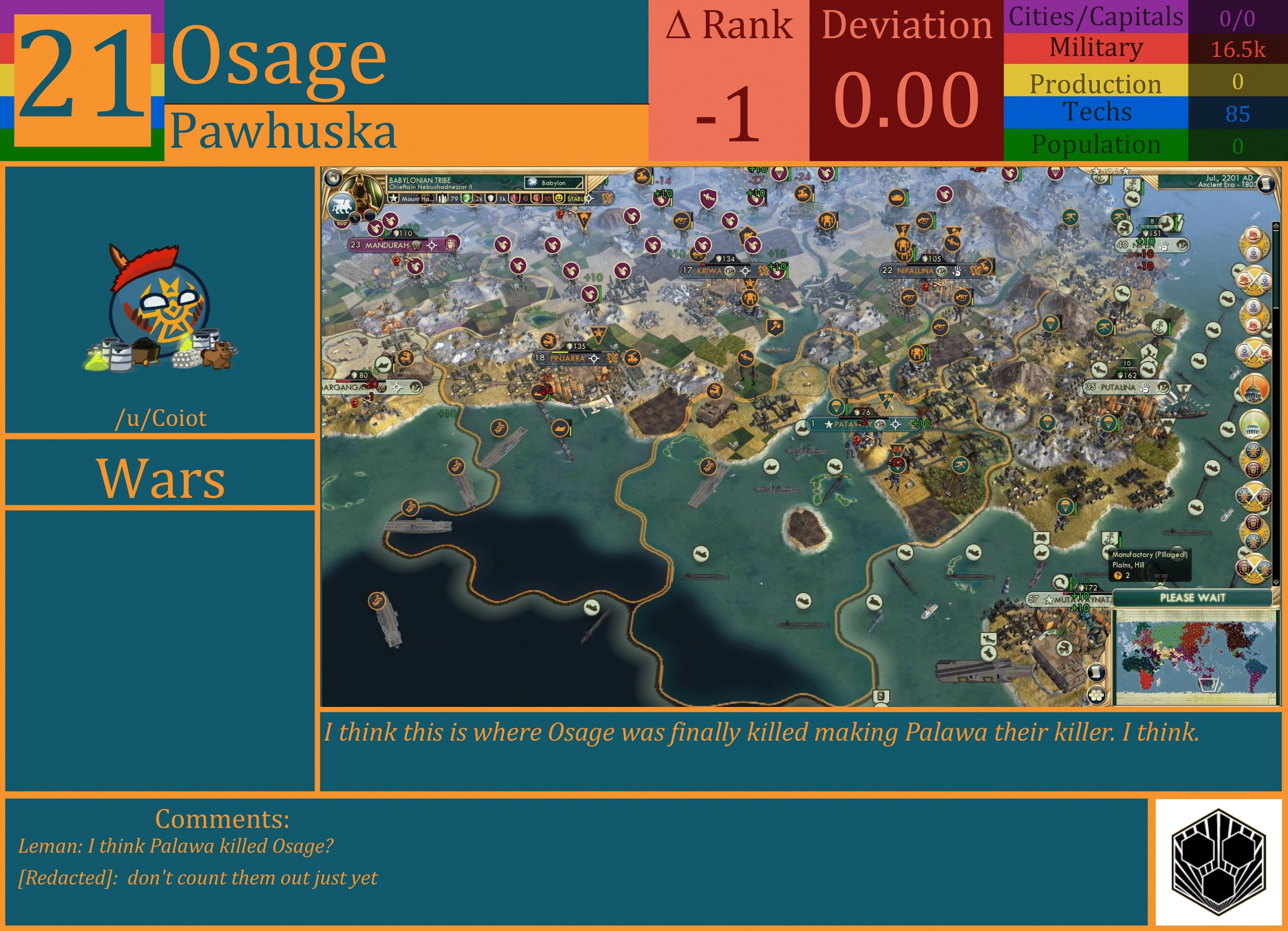 CBR In-Game Screenshot of Osage