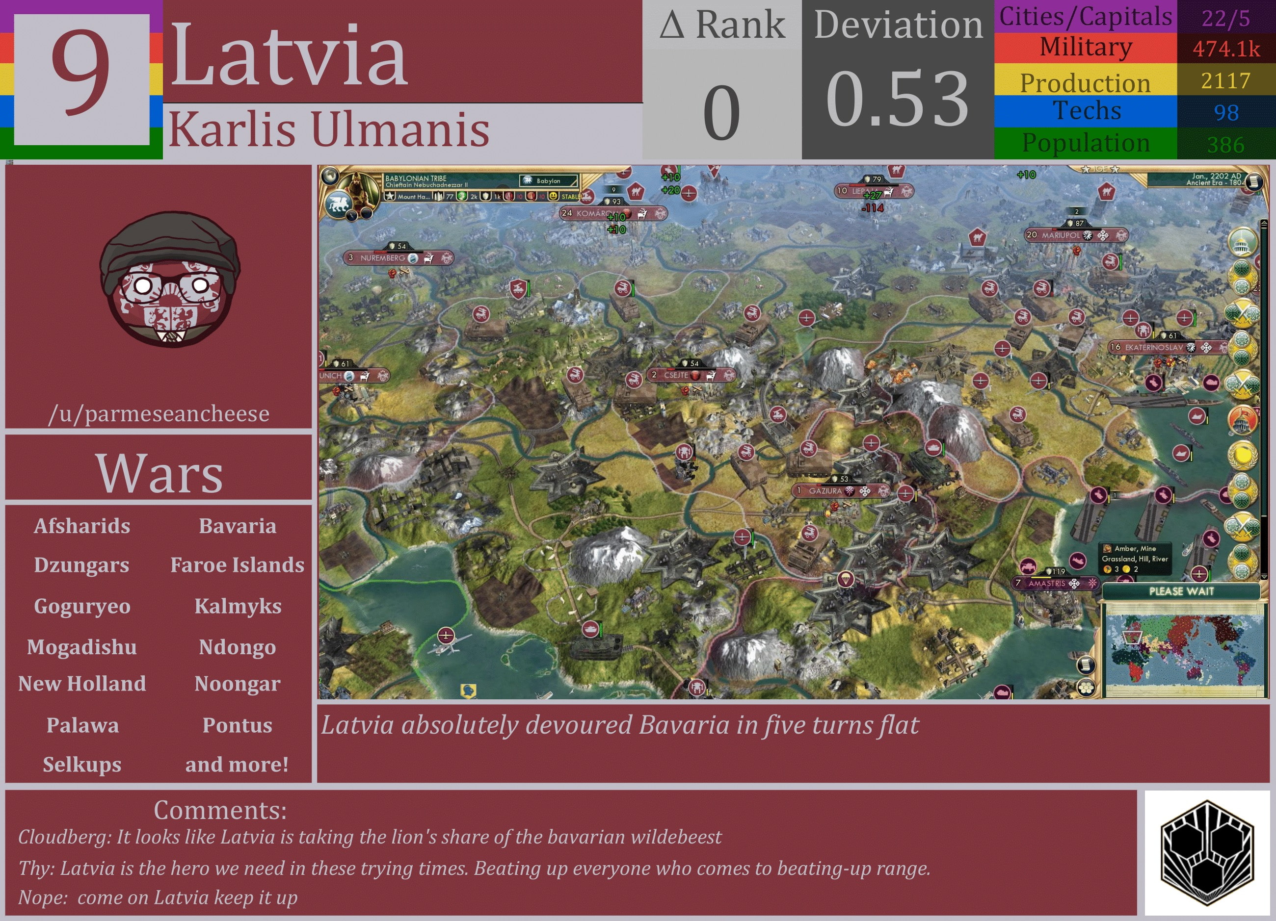 CBR In-Game Screenshot of Latvia