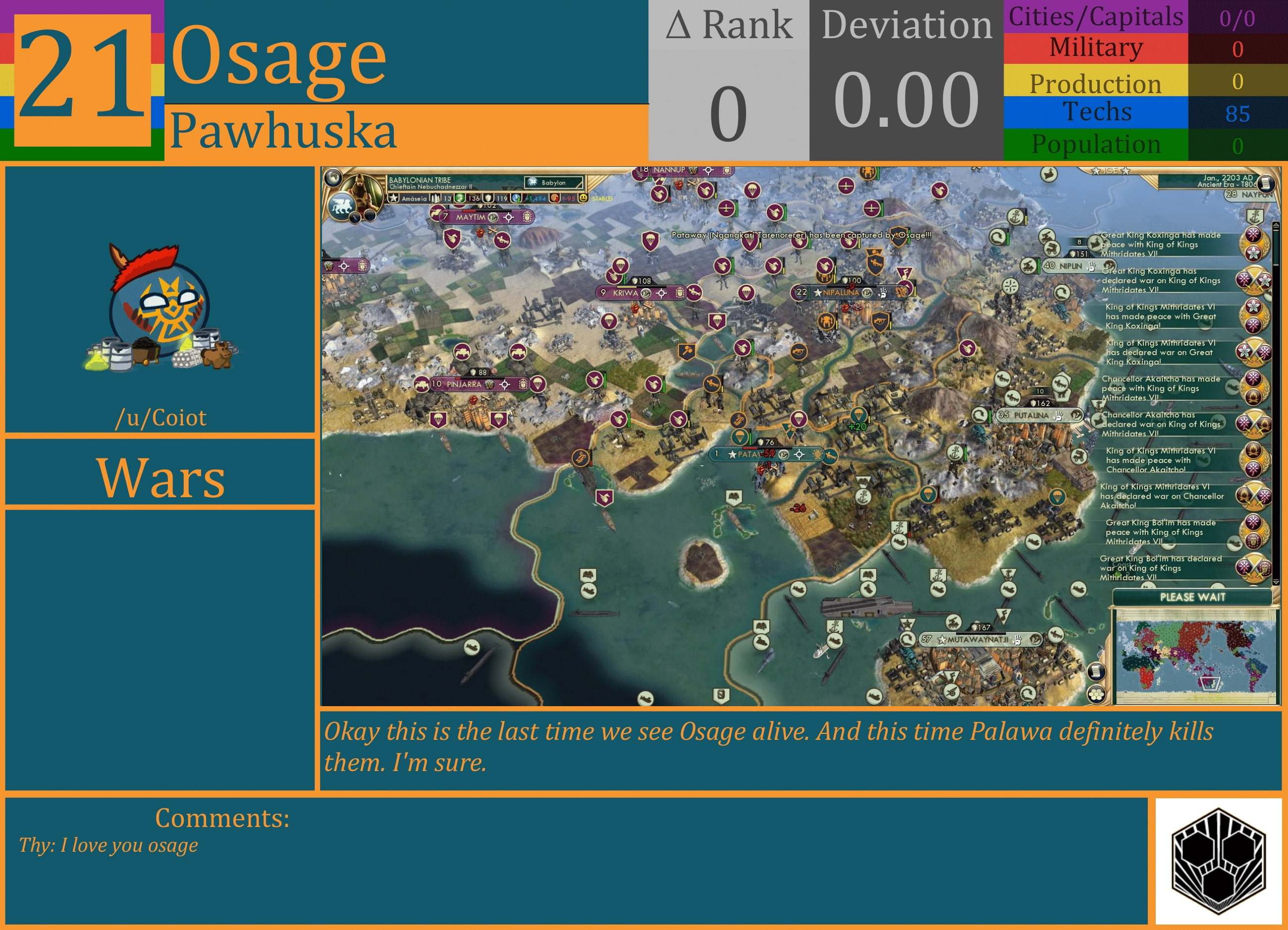 CBR In-Game Screenshot of Osage