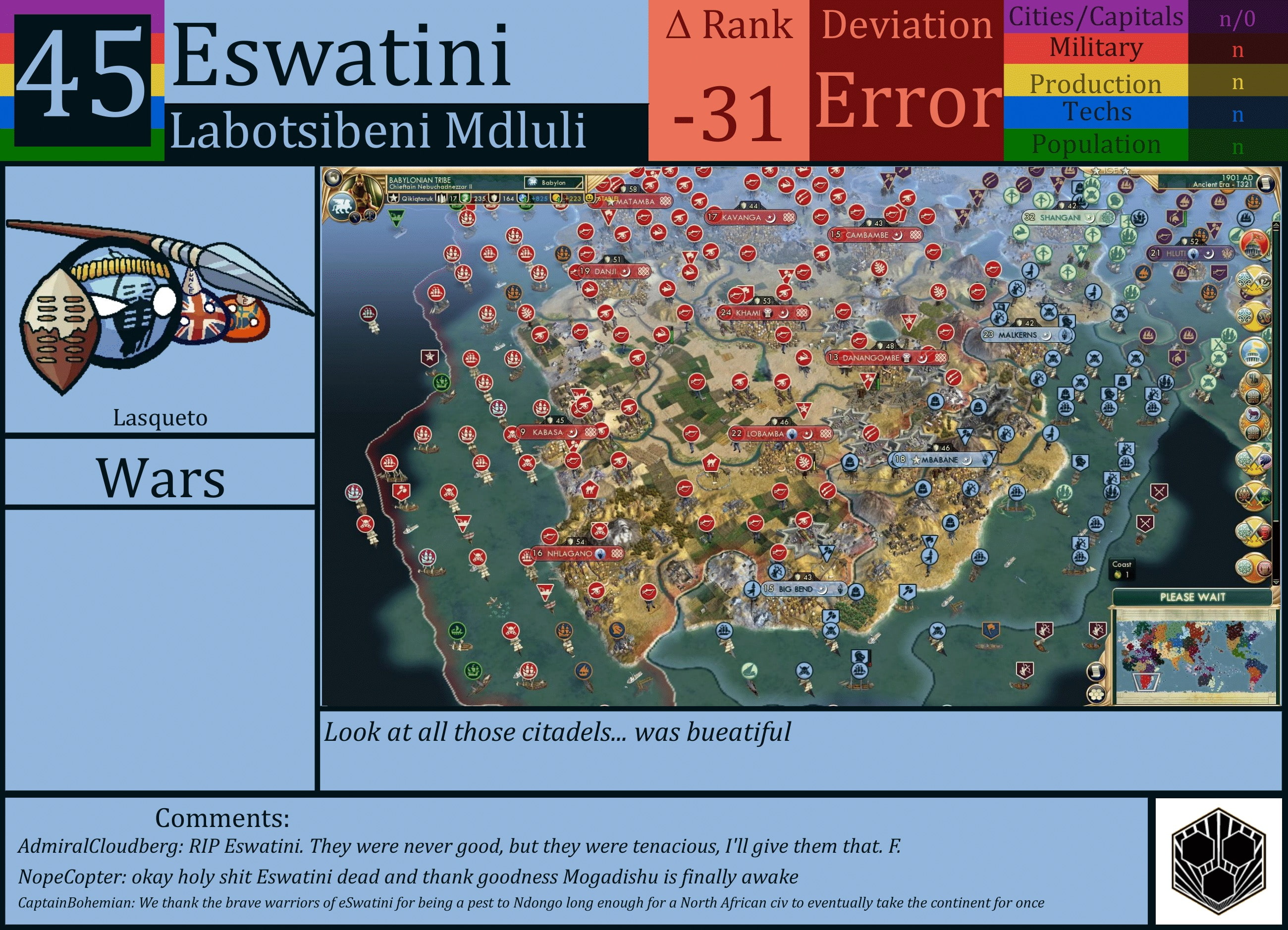 CBR In-Game Screenshot of Eswatini
